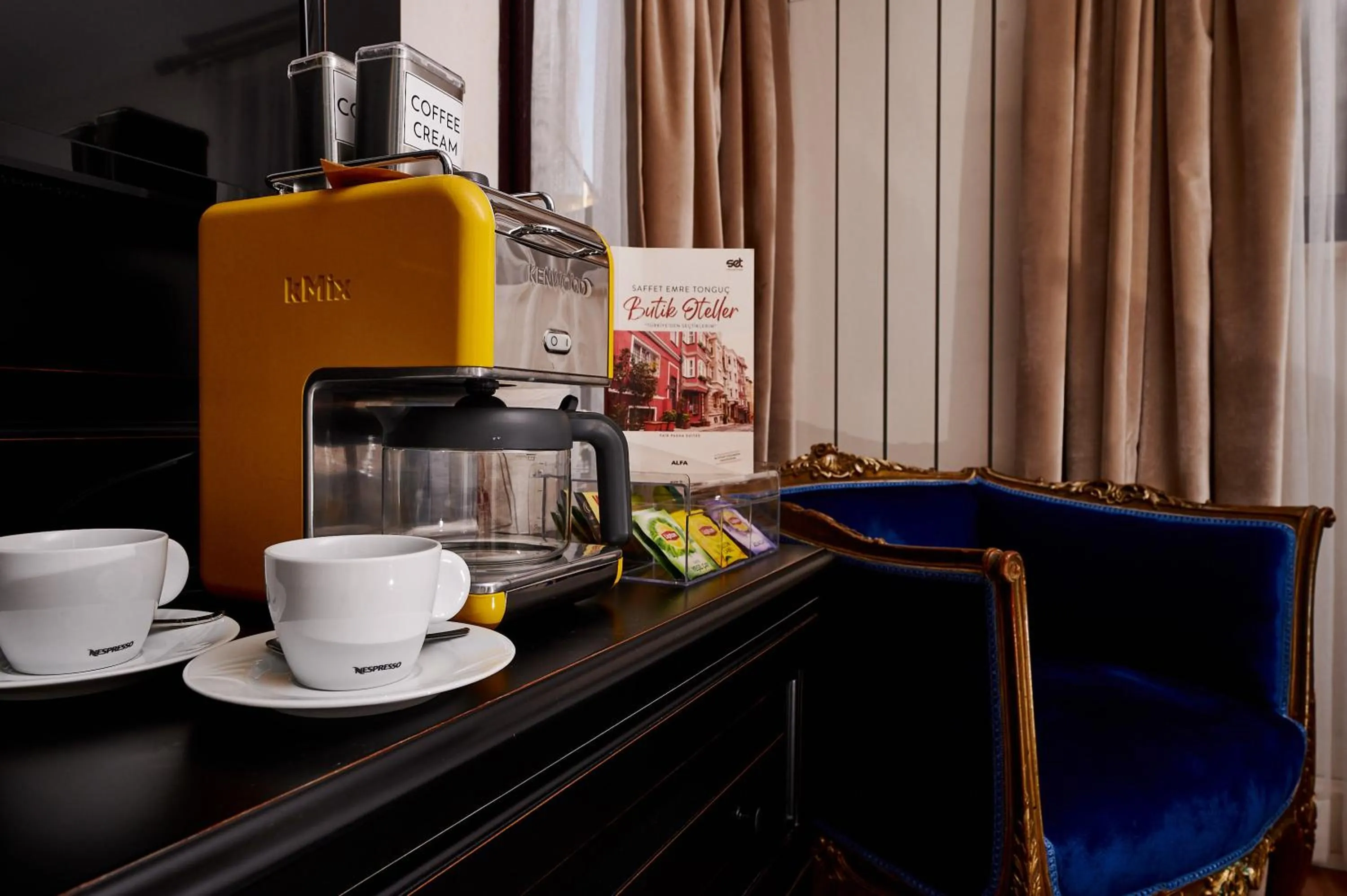 Coffee/tea facilities in Faik Pasha Hotels Special Category Beyoglu Istanbul