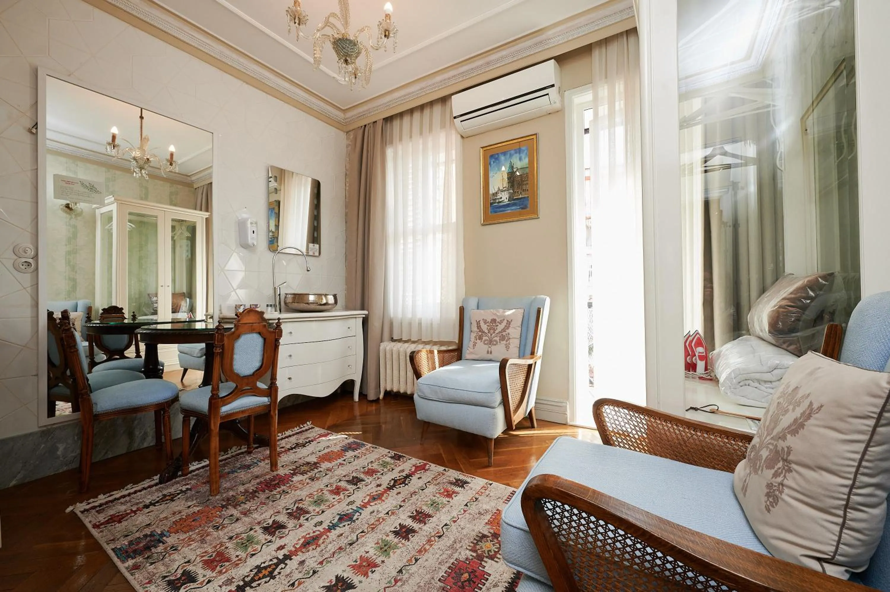 Living room in Faik Pasha Hotels Special Category Beyoglu Istanbul