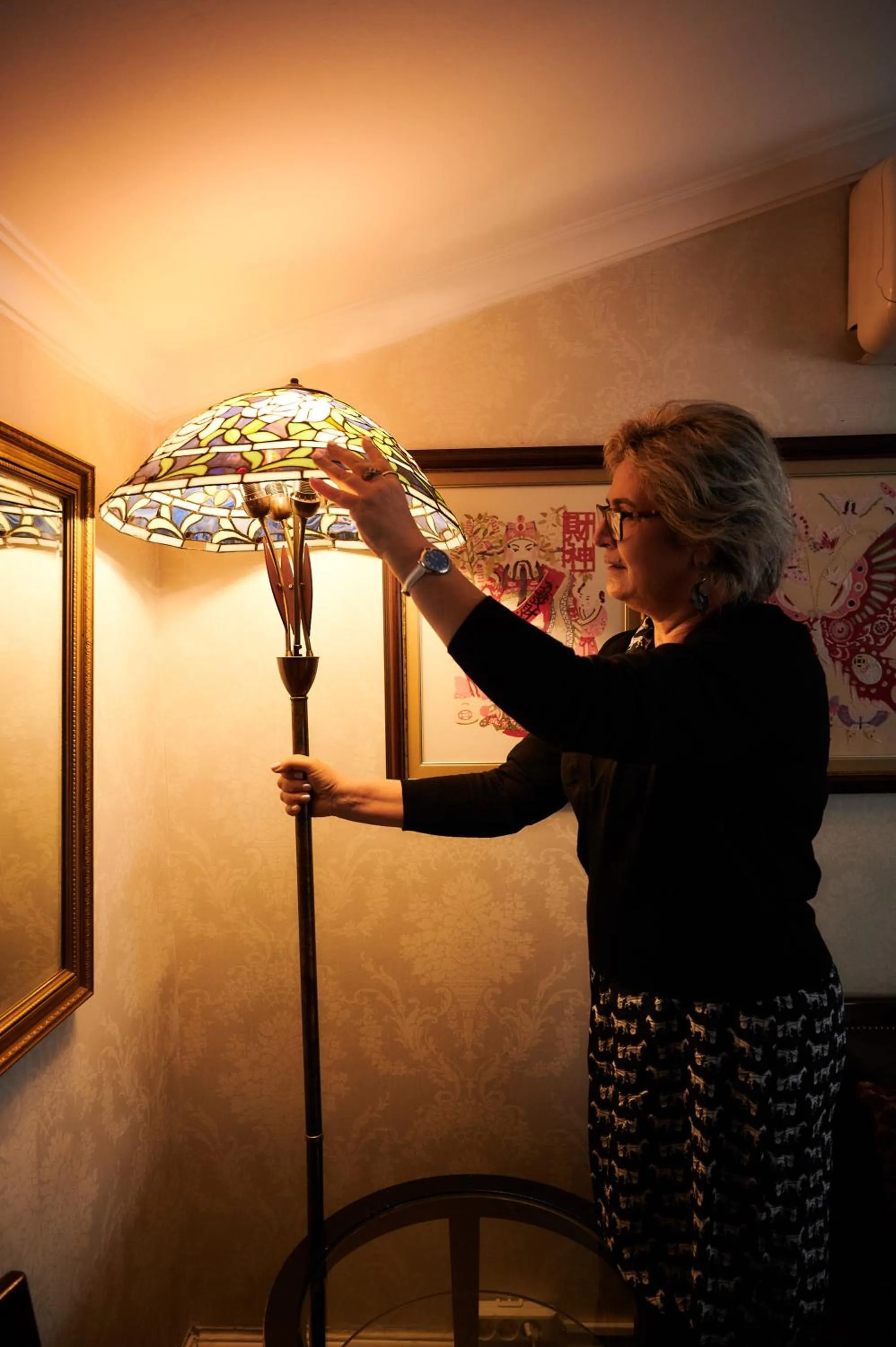 Decorative detail in Faik Pasha Hotels Special Category Beyoglu Istanbul