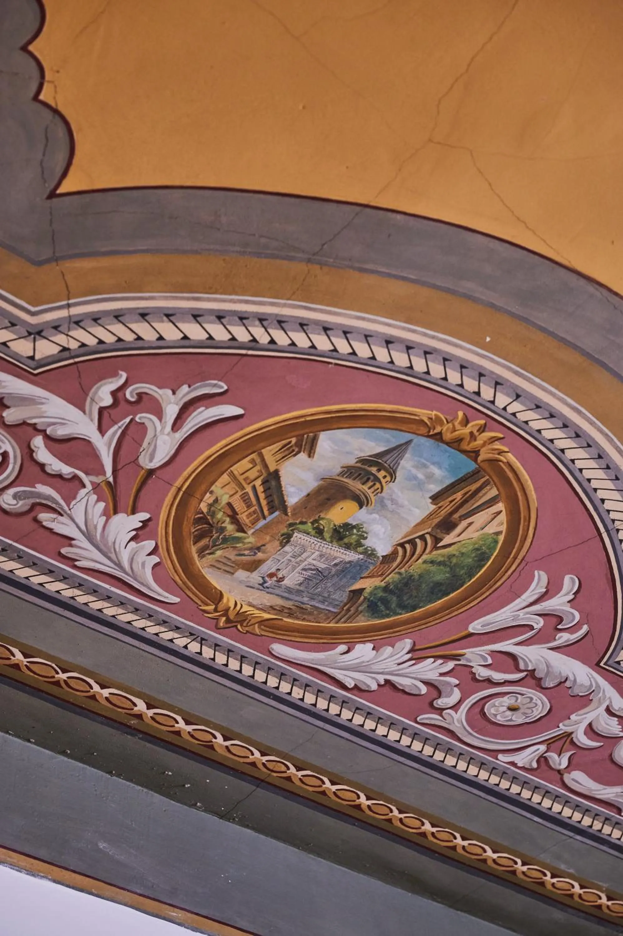 Decorative detail in Faik Pasha Hotels Special Category Beyoglu Istanbul
