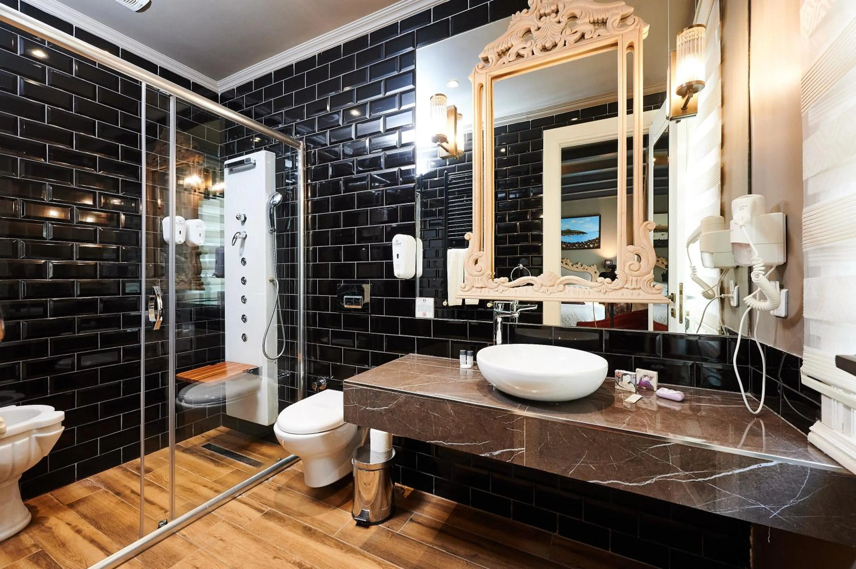 Bathroom in Faik Pasha Hotels Special Category Beyoglu Istanbul