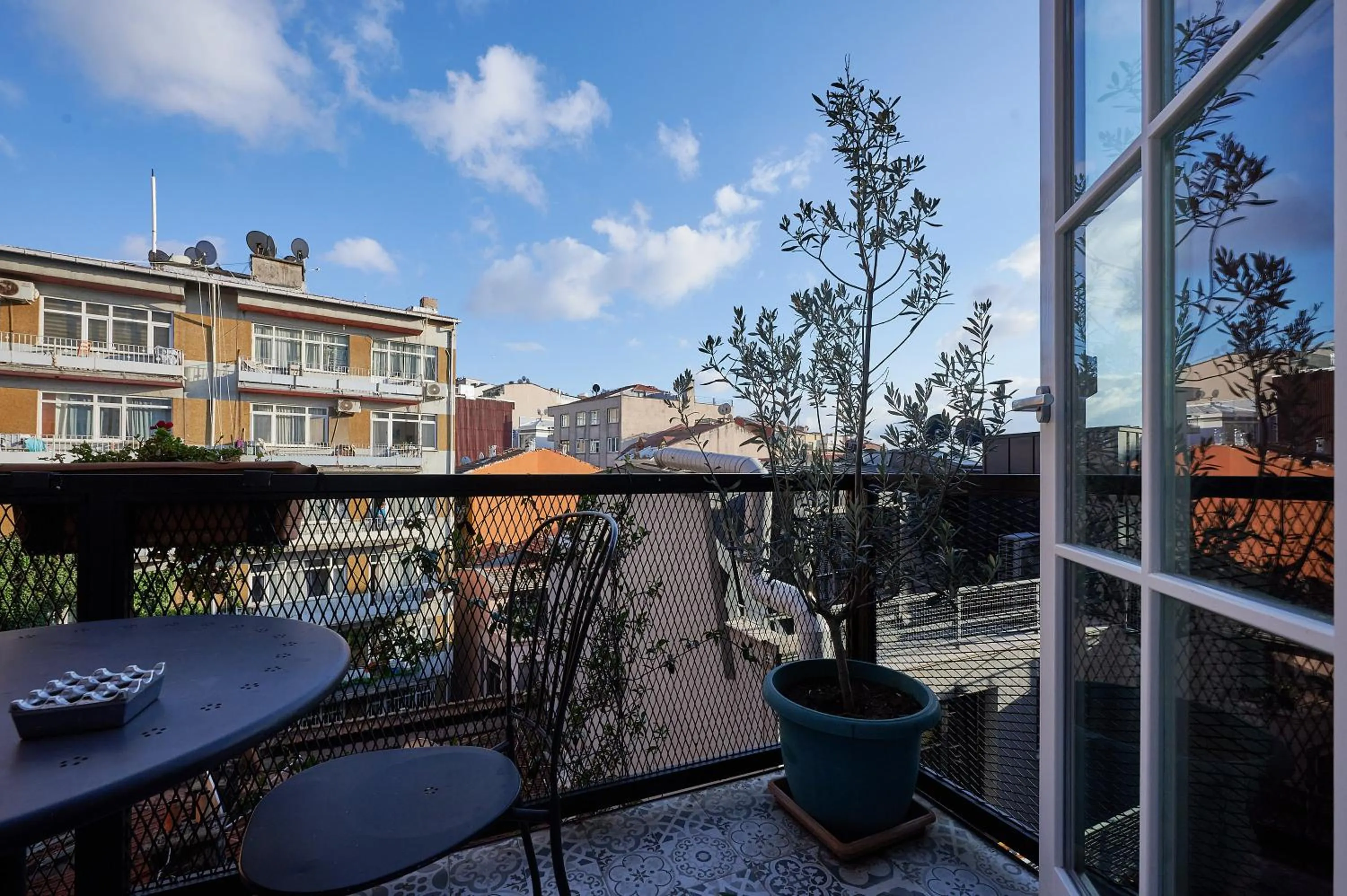 Balcony/Terrace in Faik Pasha Hotels Special Category Beyoglu Istanbul