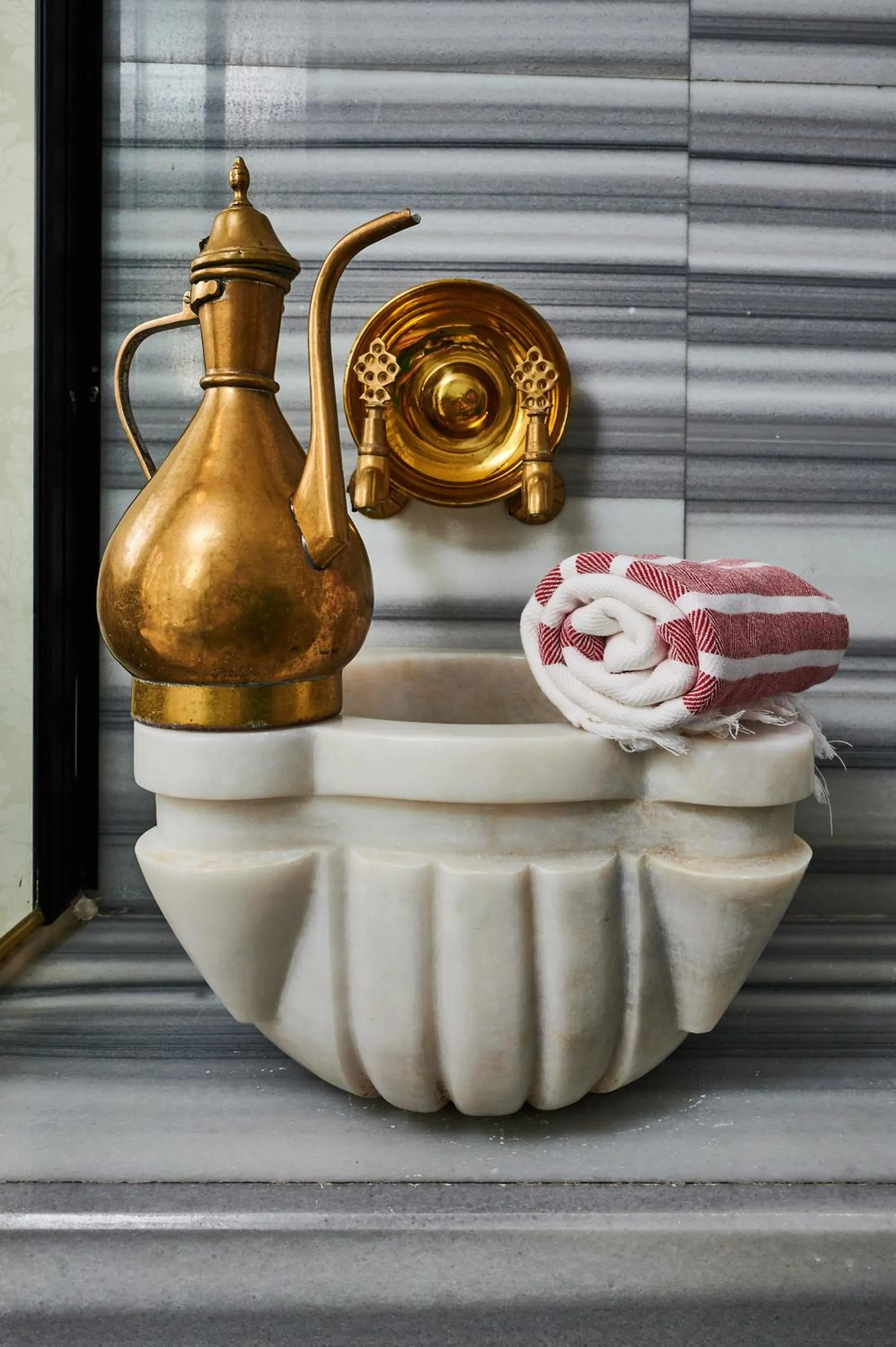 Bathroom in Faik Pasha Hotels Special Category Beyoglu Istanbul