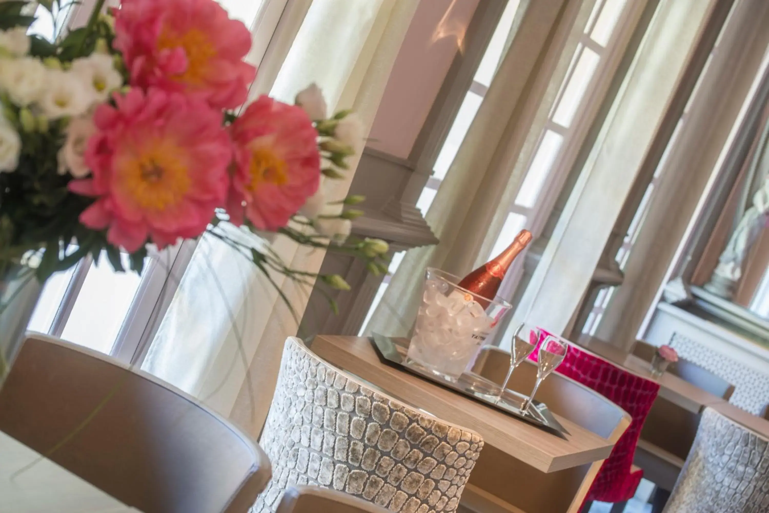 Living room in Hotel Villa Victoria Living room in Hotel Villa Victoria