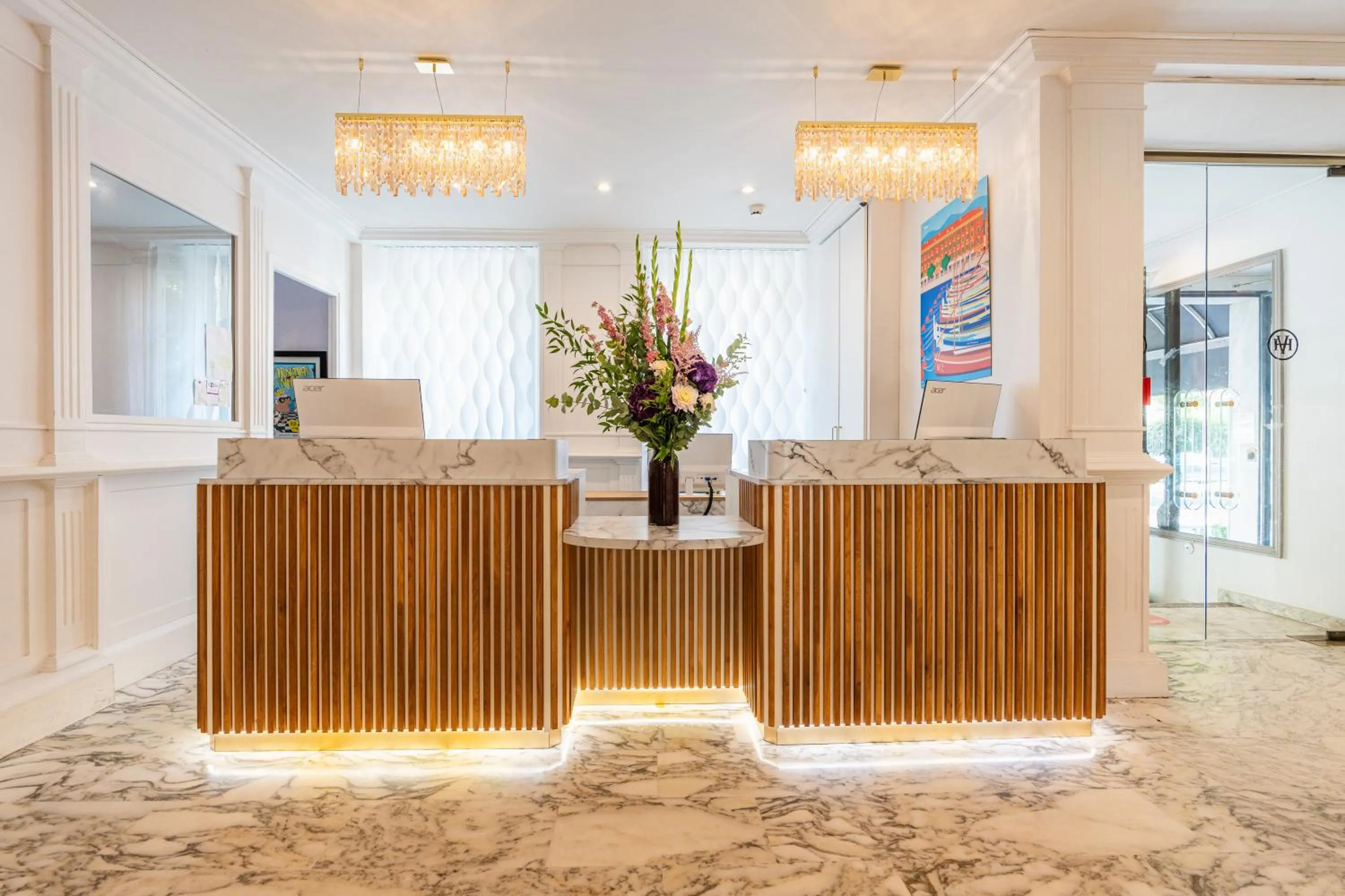 Lobby or reception in Hotel Villa Victoria