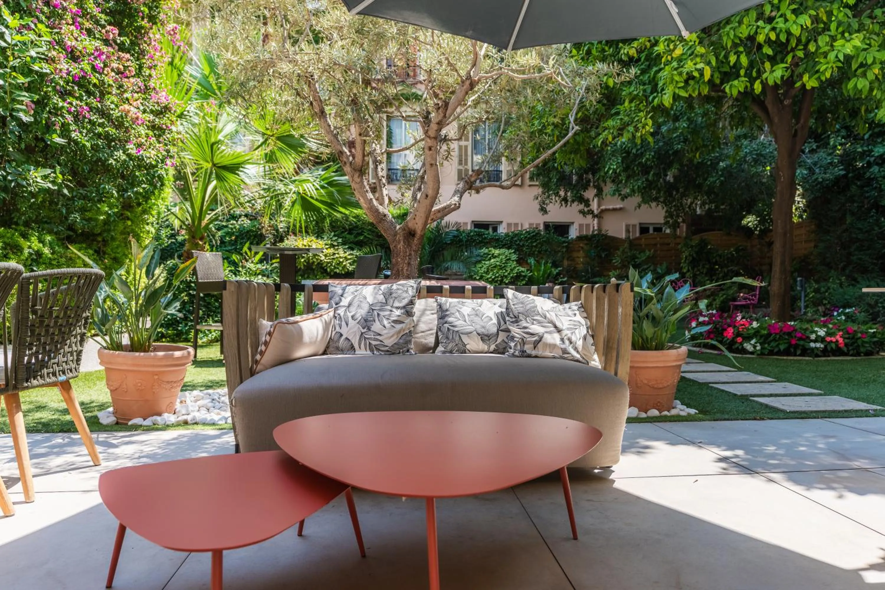 Garden in Hotel Villa Victoria