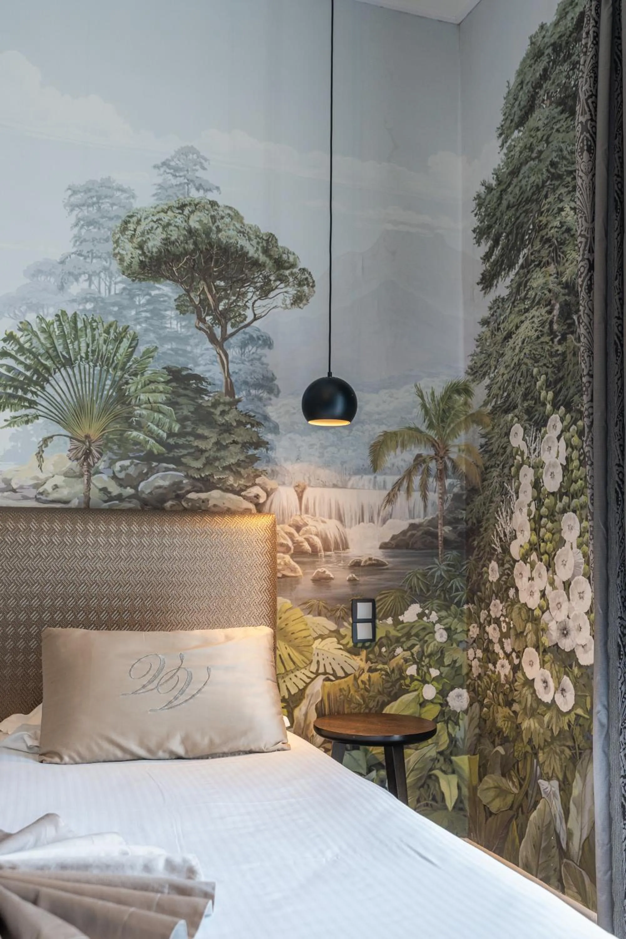 Bed in Hotel Villa Victoria