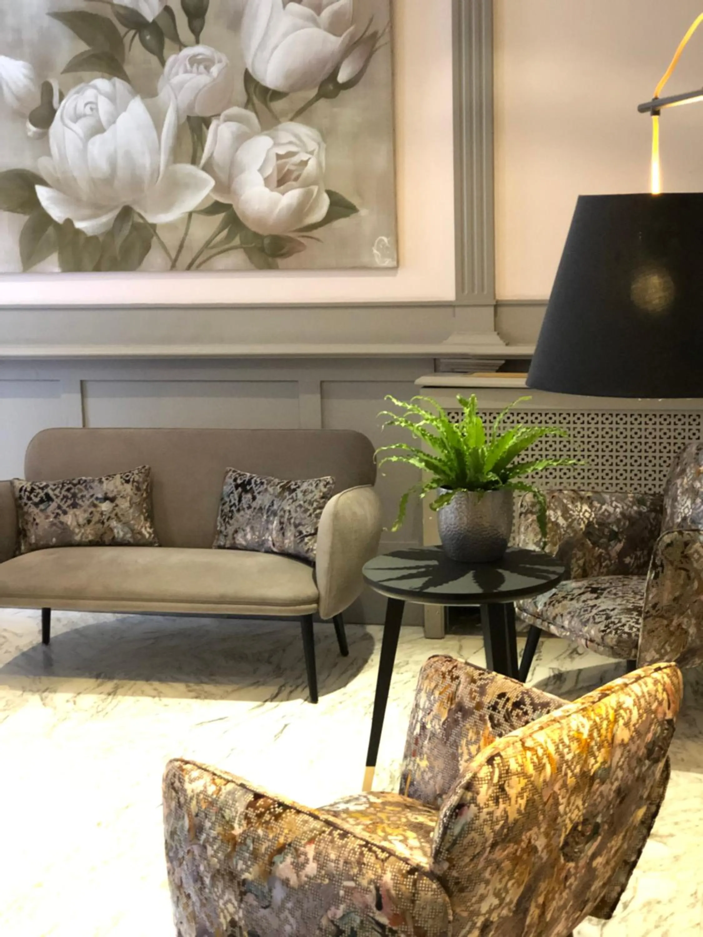 Living room in Hotel Villa Victoria