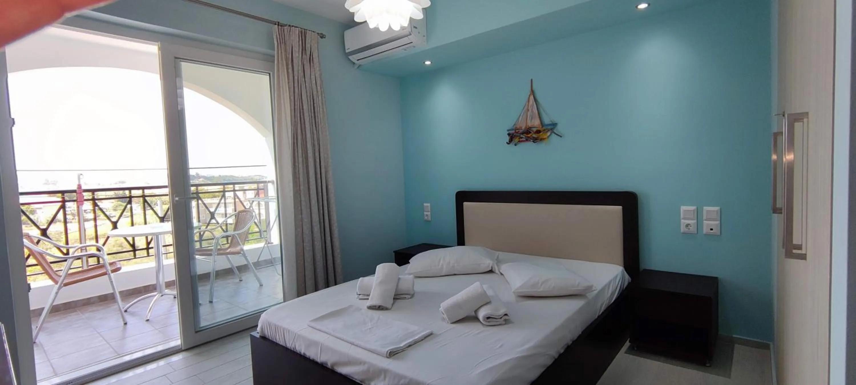 View (from property/room), Bed in Anna Studio and Apartments