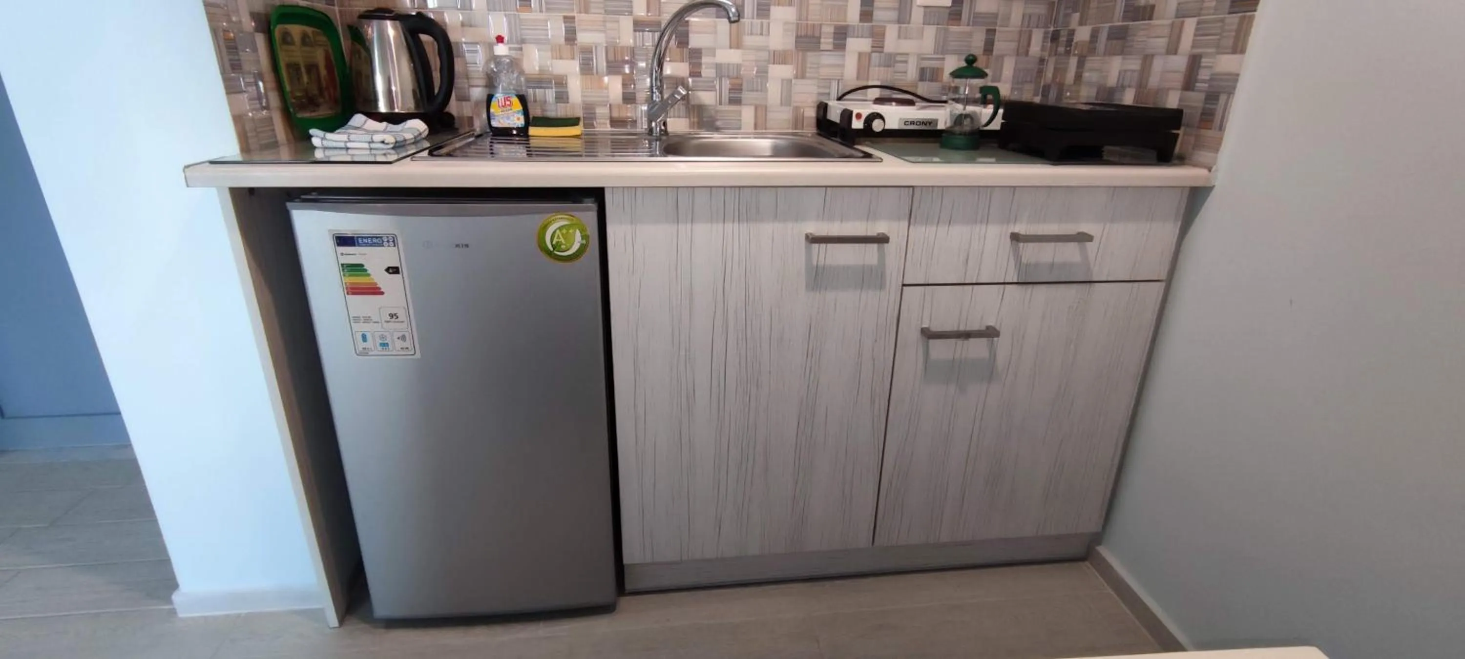 Kitchen or kitchenette in Anna Studio and Apartments