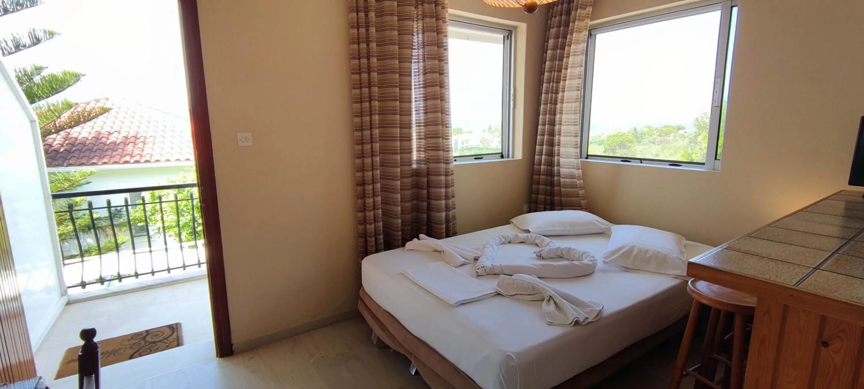 View (from property/room), Bed in Anna Studio and Apartments