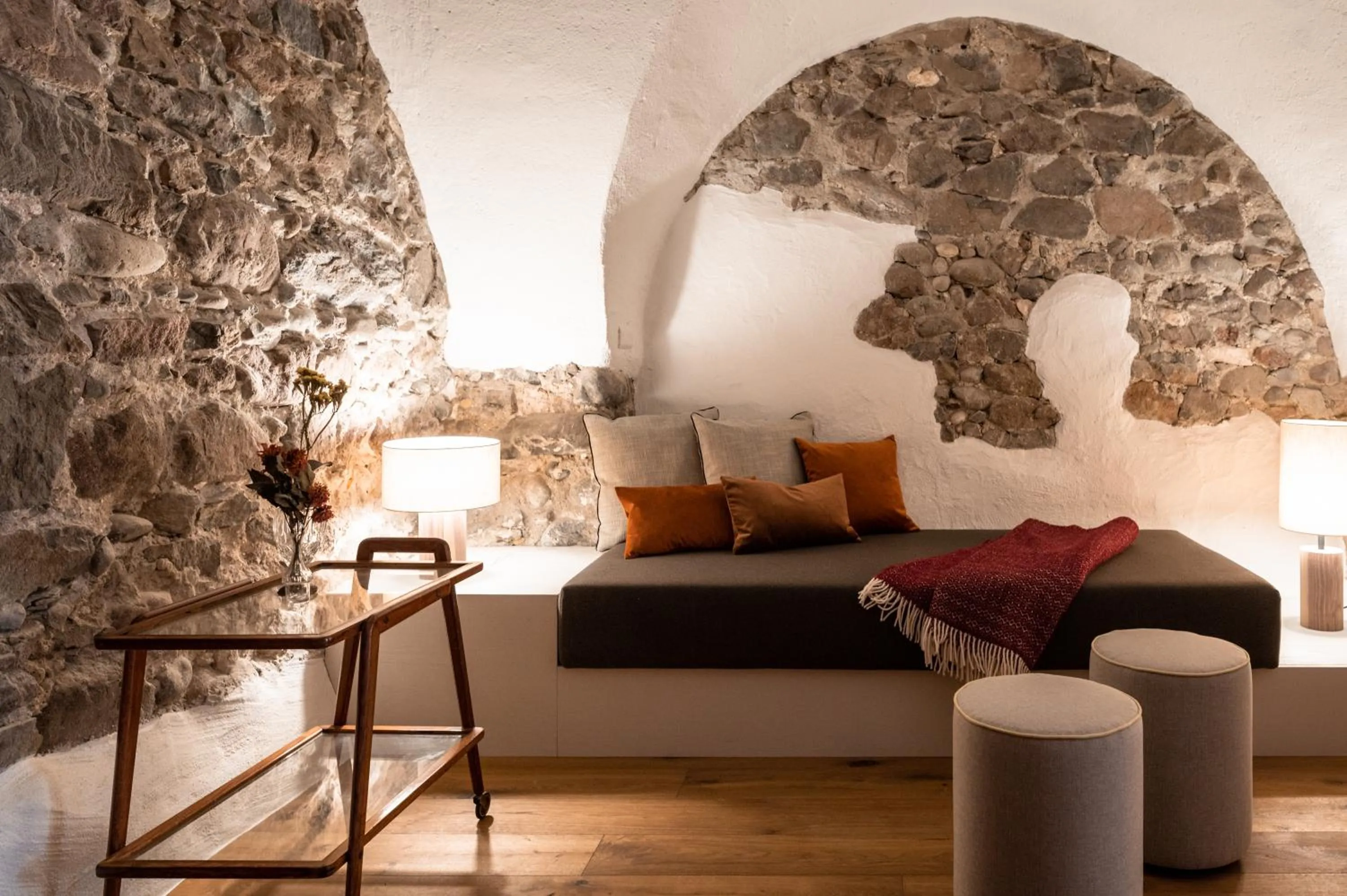 Living room in Leuchtenburg am See