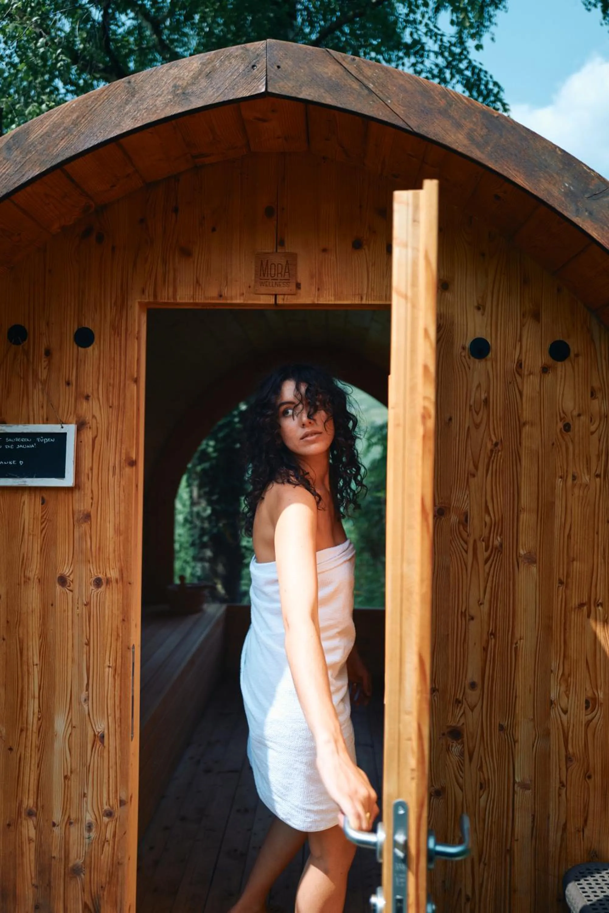 Sauna in Leuchtenburg am See