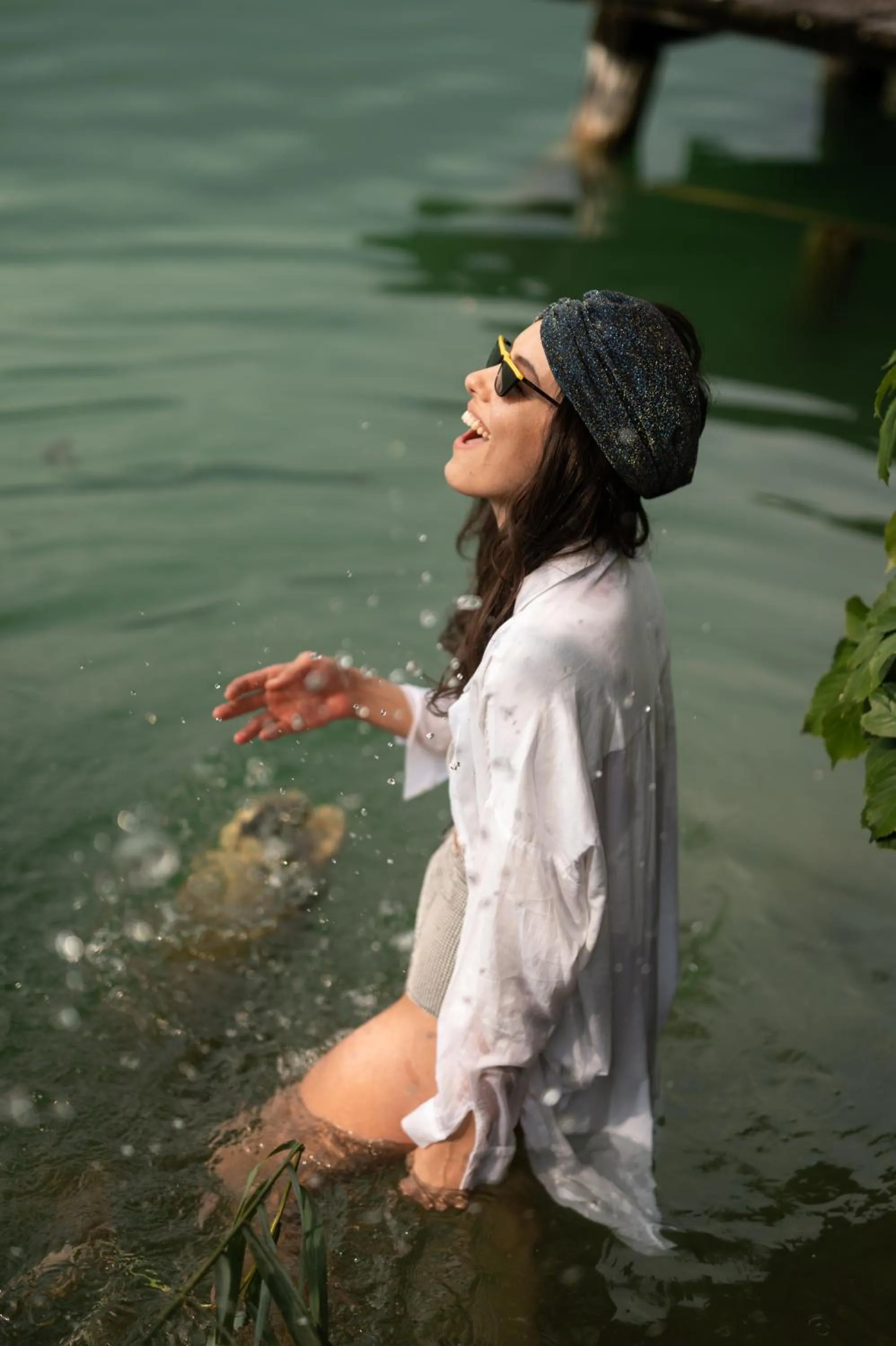 Beach in Leuchtenburg am See