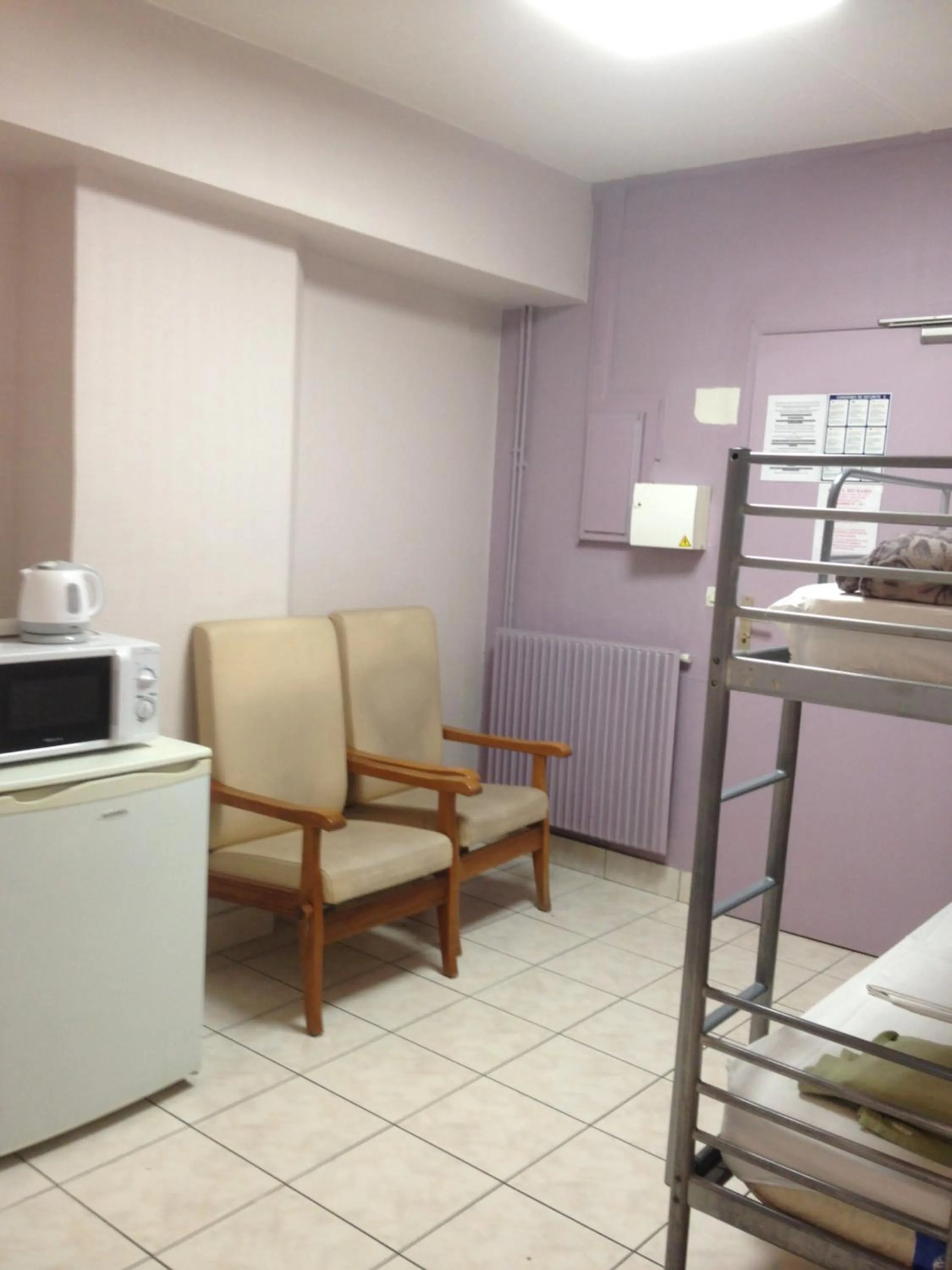 Bed in Hôtel Richard