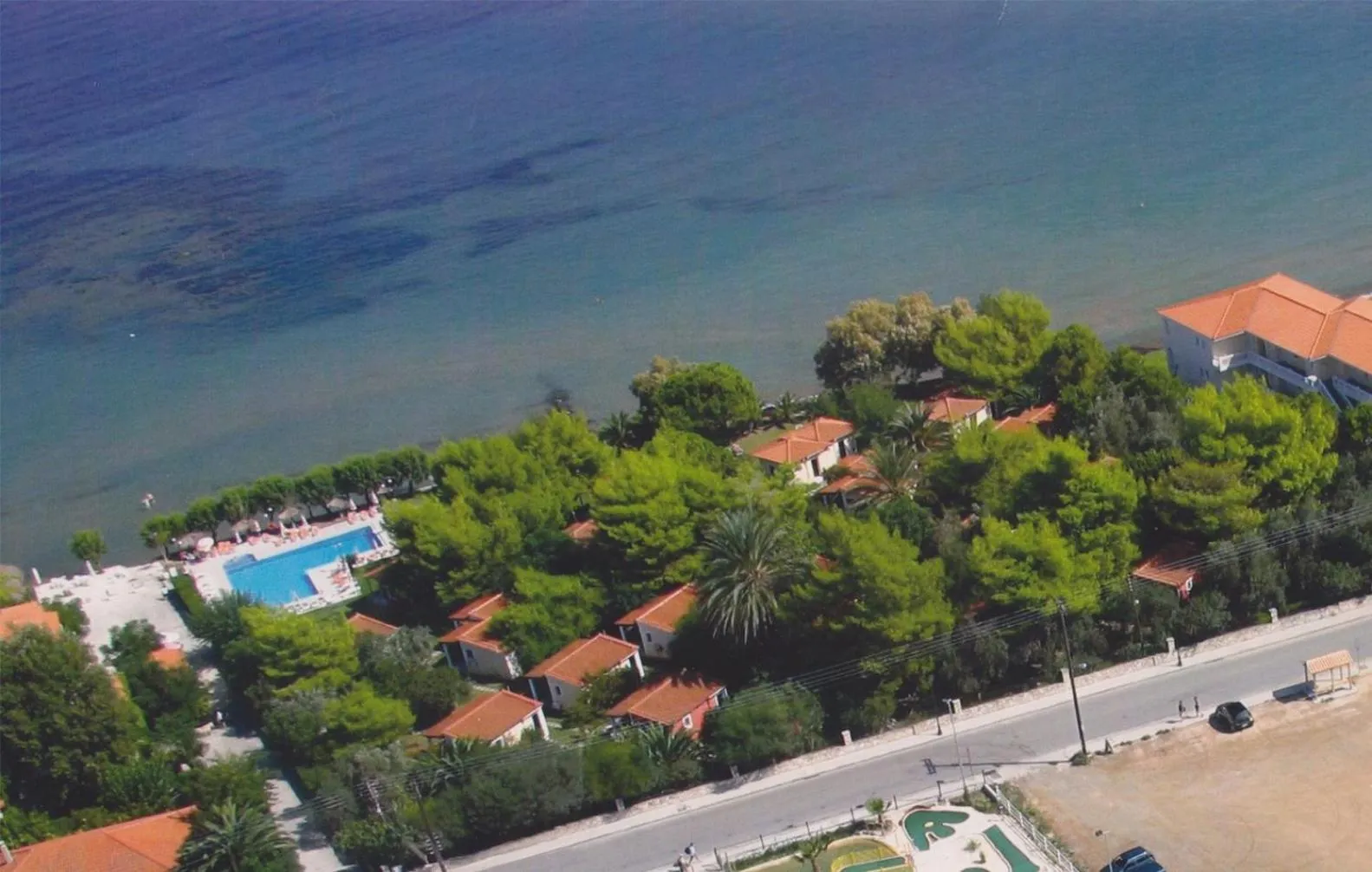 Bird's eye view in Mimoza Beach