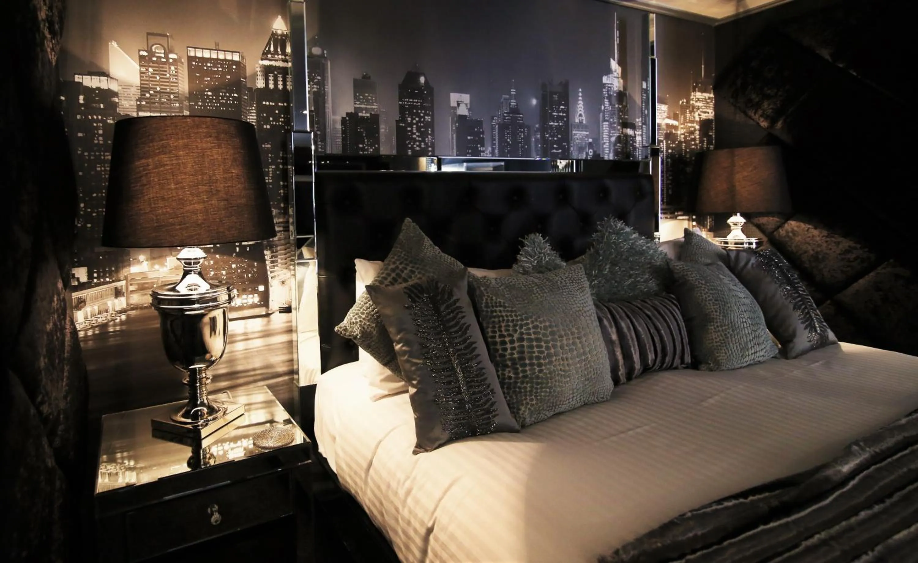 Decorative detail, Bed in Who'd A Thought It