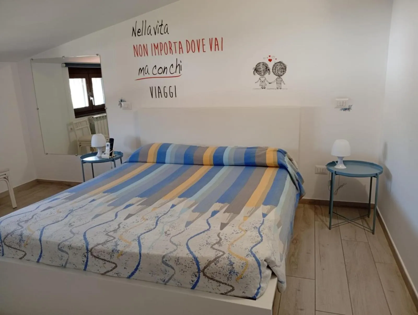 Bed in La Maison di Sara