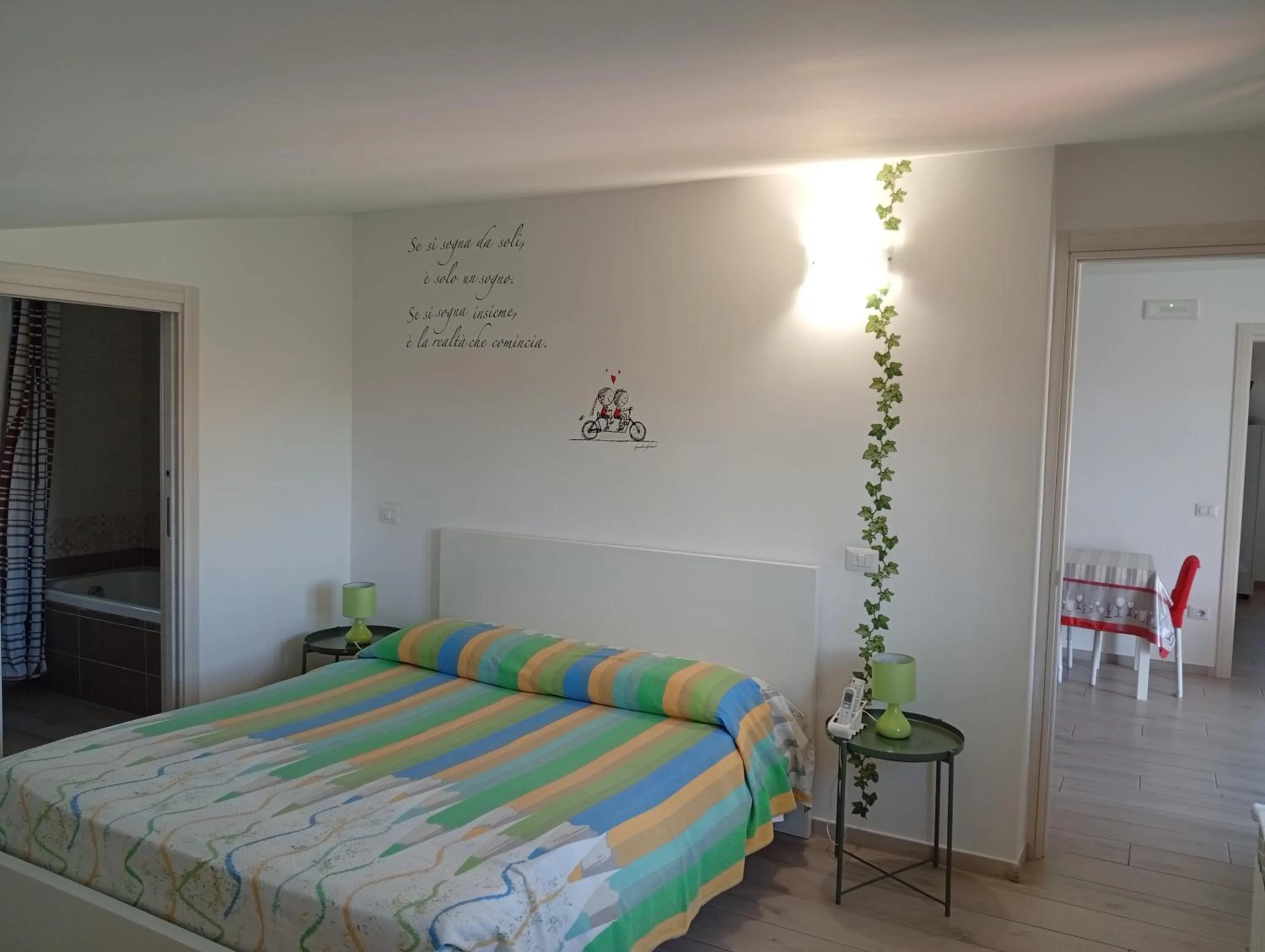 Bed in La Maison di Sara