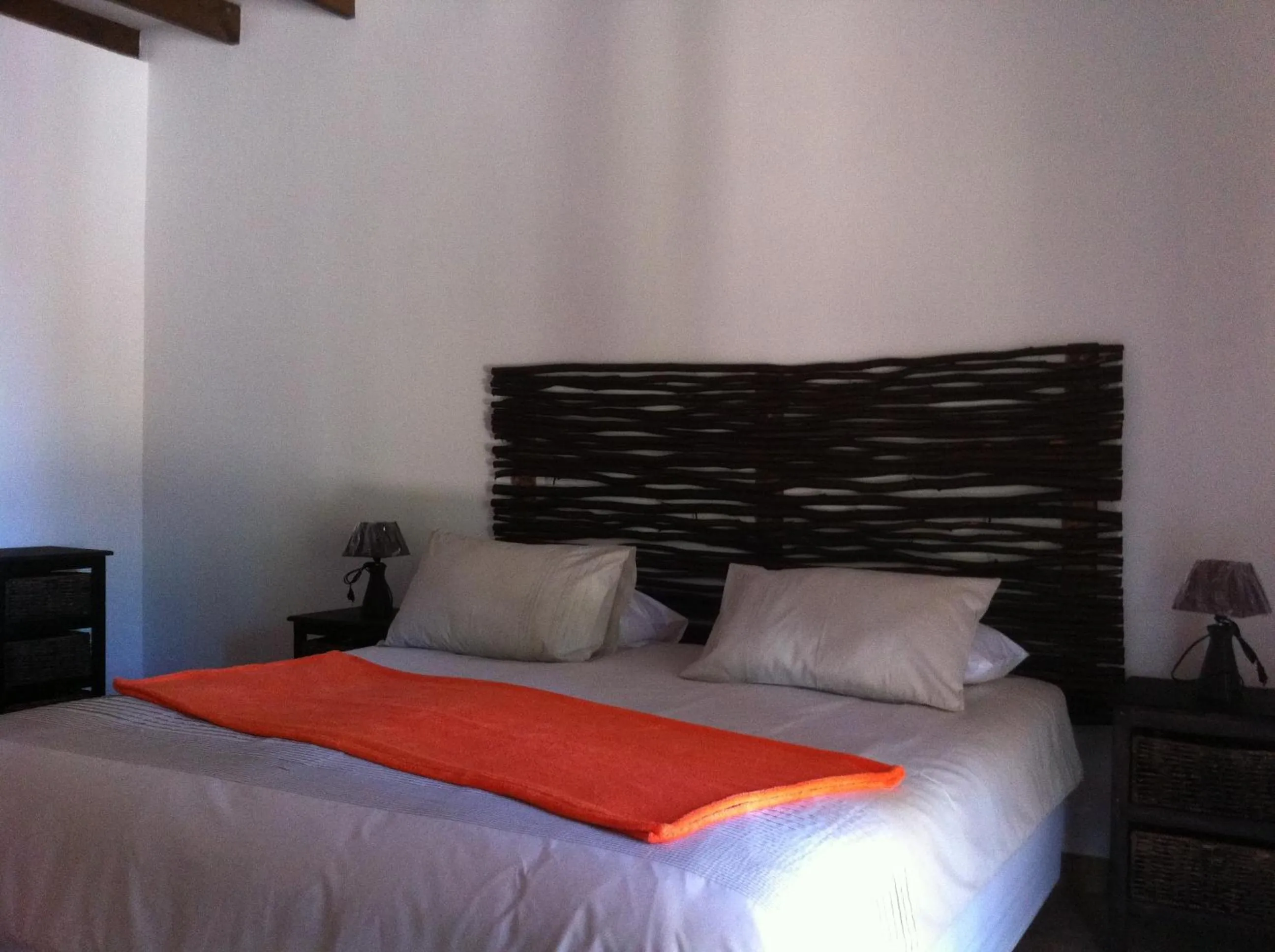 Bed in Mountain View Eco Lodge Montagu