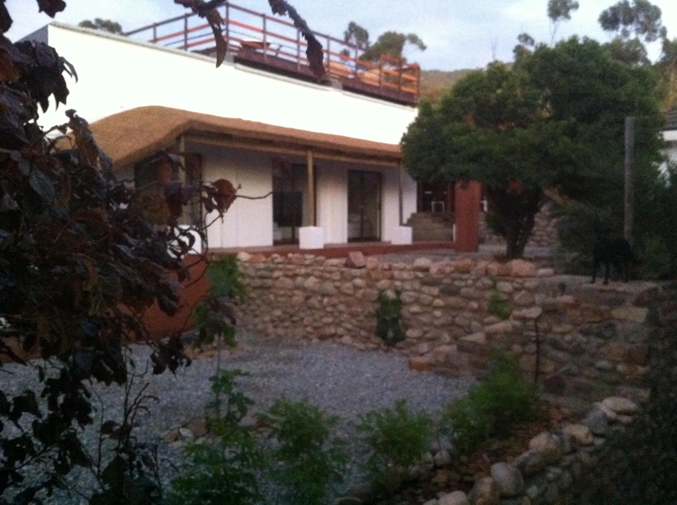 Facade/entrance in Mountain View Eco Lodge Montagu