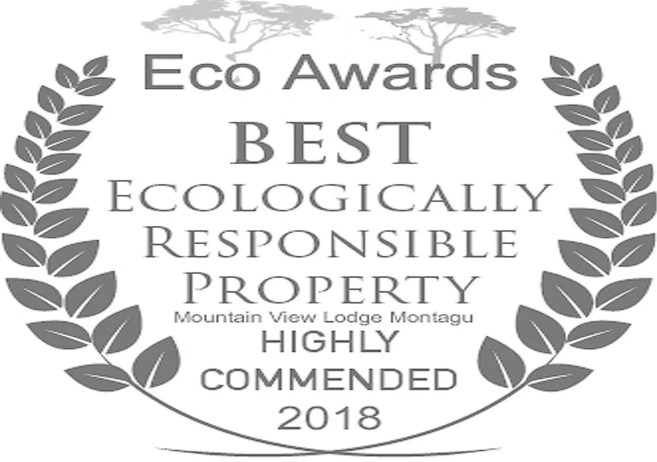 Logo/Certificate/Sign in Mountain View Eco Lodge Montagu