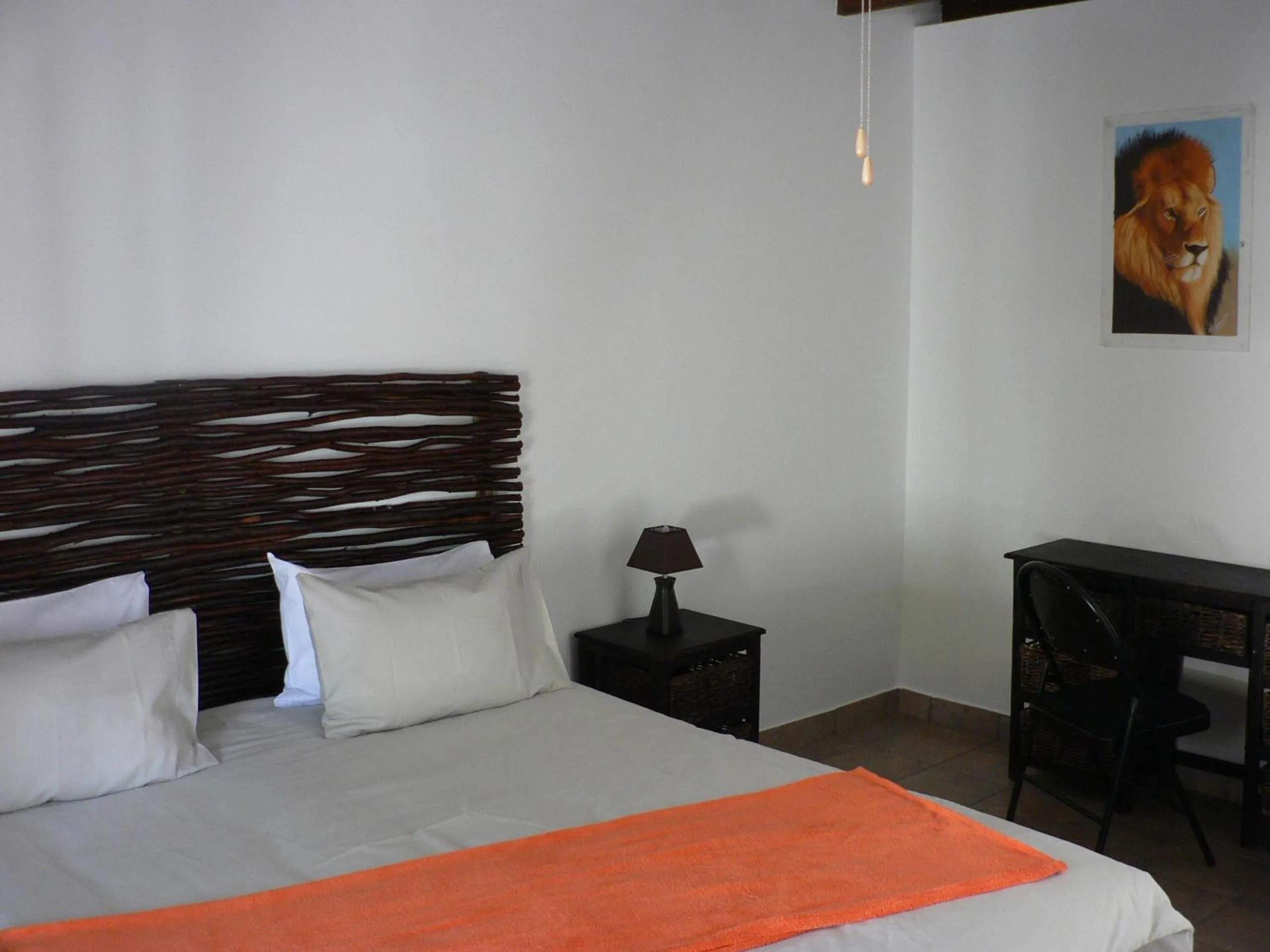 Bed in Mountain View Eco Lodge Montagu