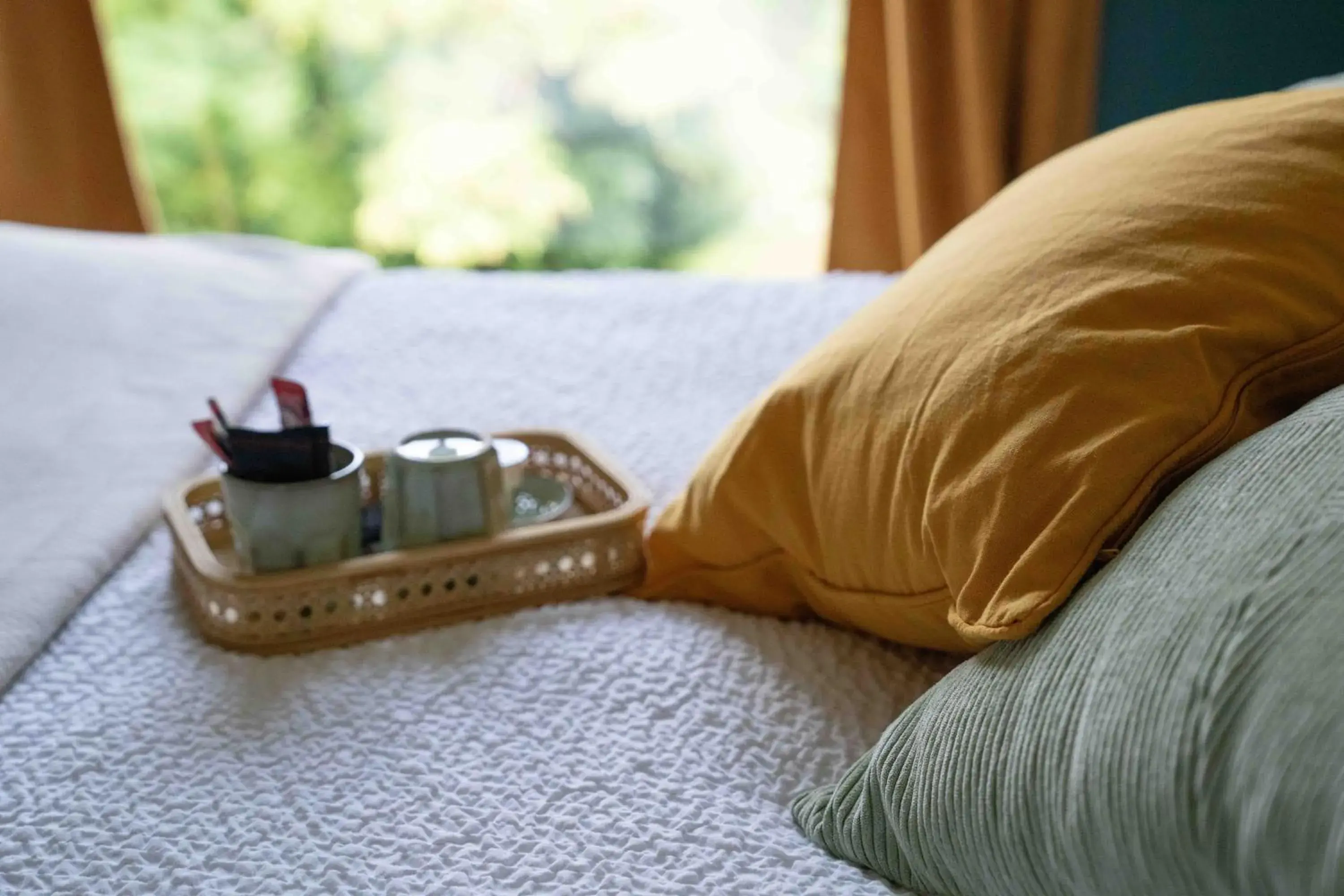 Bedroom, Bed in Logis Hôtel & Restaurant Ludik Bedroom, Bed in Logis Hôtel & Restaurant Ludik