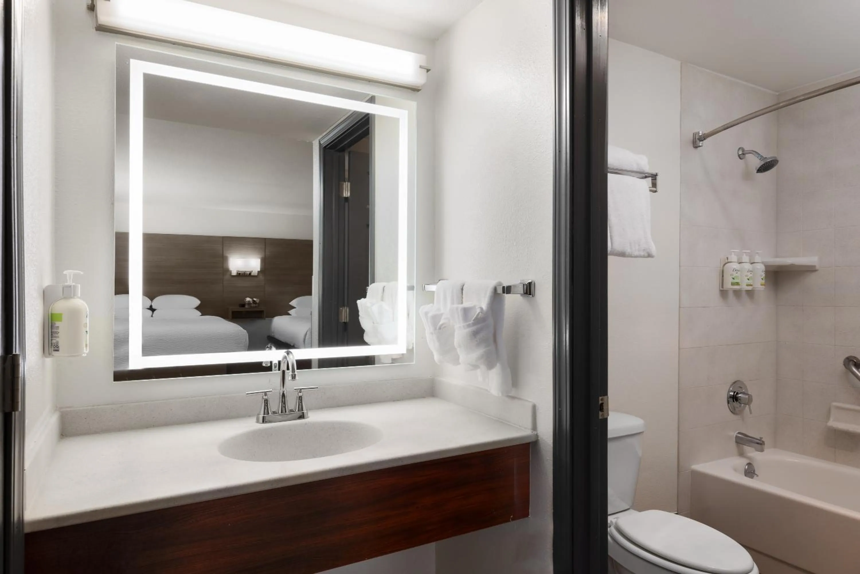 Bathroom in Ramada by Wyndham Medford Airport North