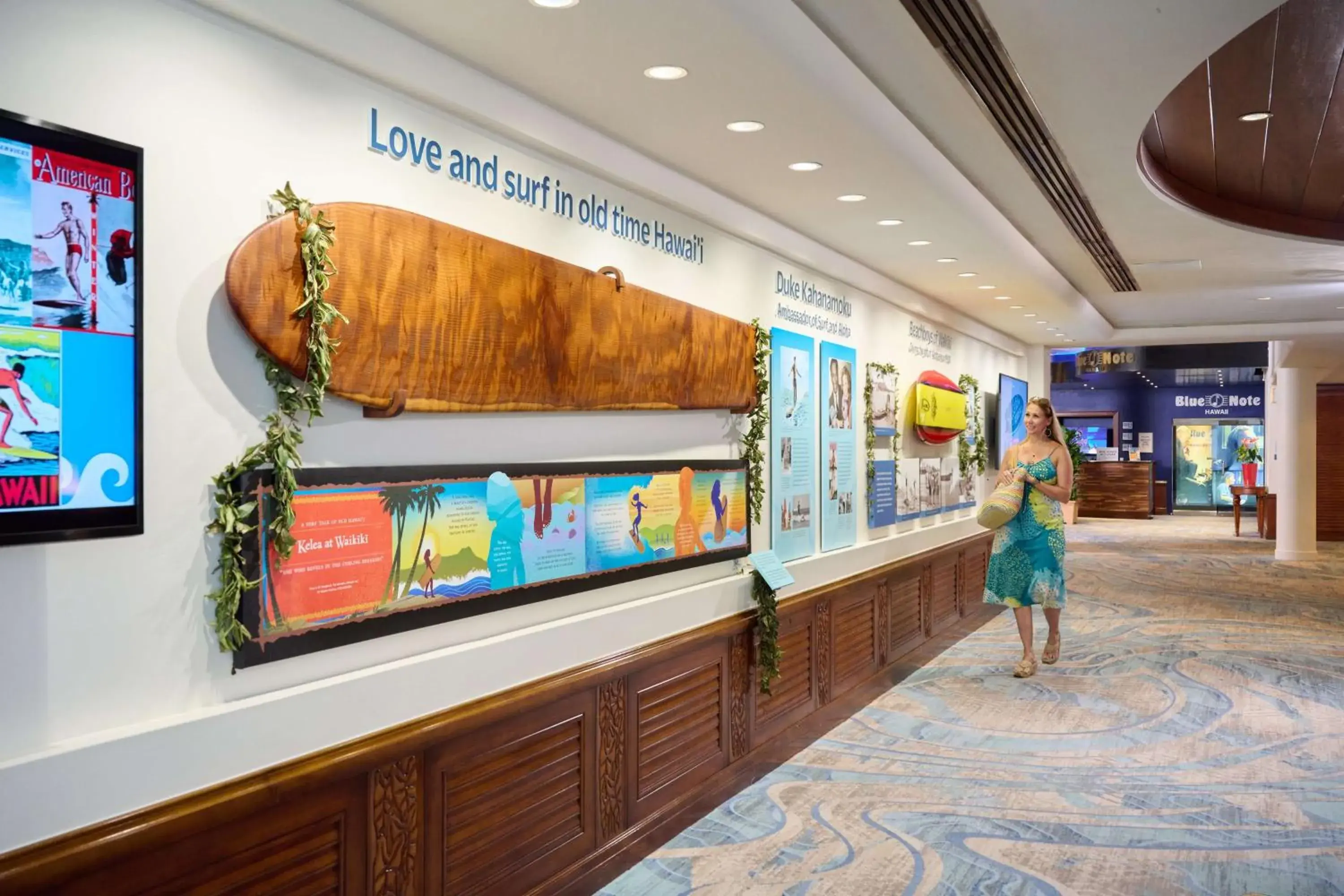 Lobby or reception in OUTRIGGER Waikiki Beach Resort Lobby or reception in OUTRIGGER Waikiki Beach Resort