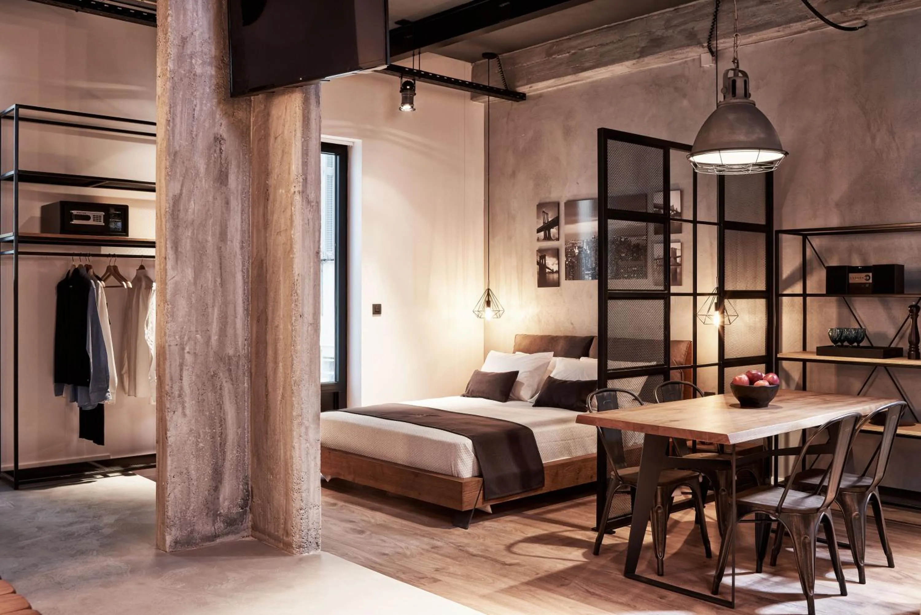 Photo of the whole room, Bed in Kolonaki 8 - Design Suites & Lofts