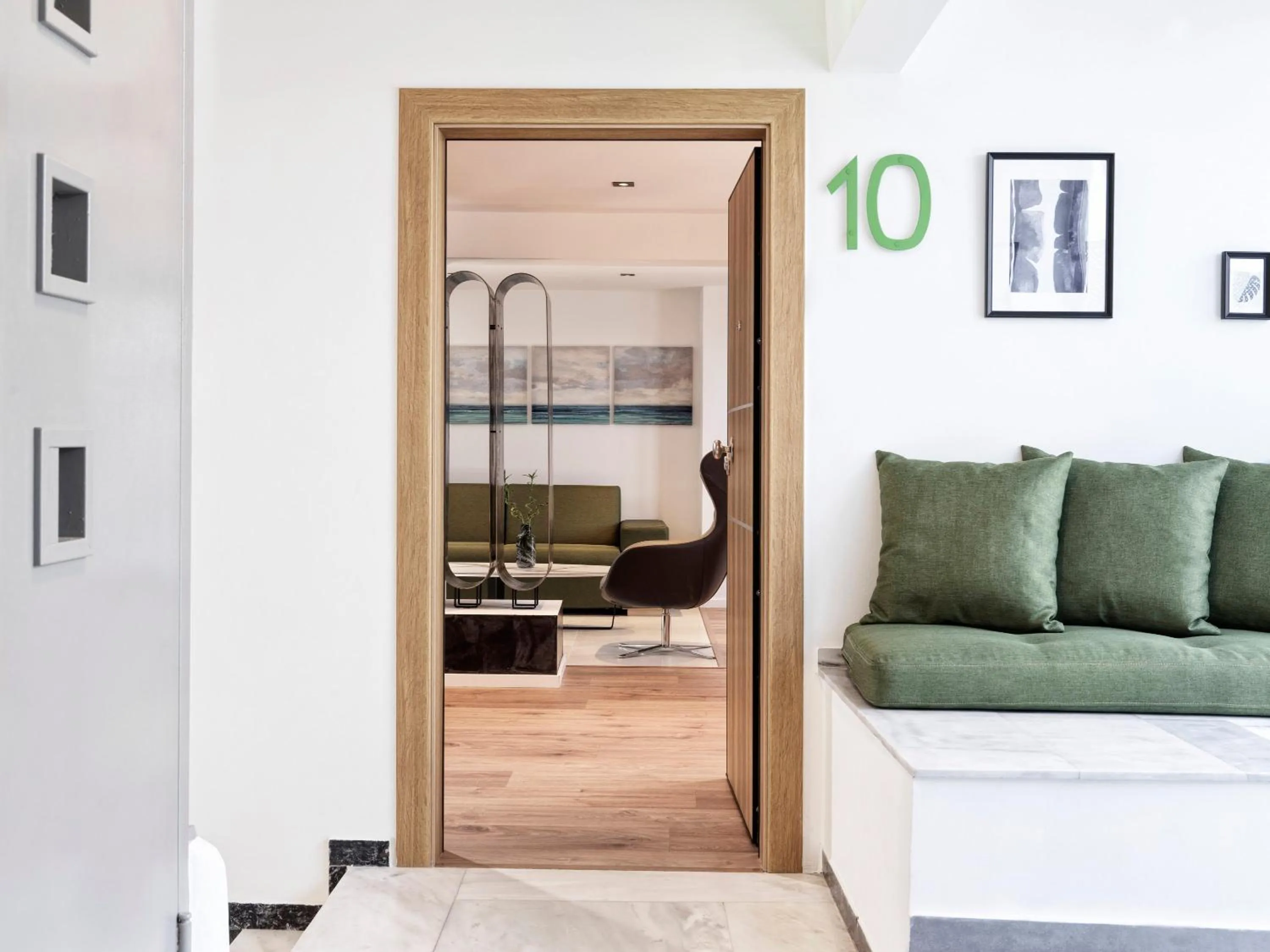 Living room in Kolonaki 8 - Design Suites & Lofts