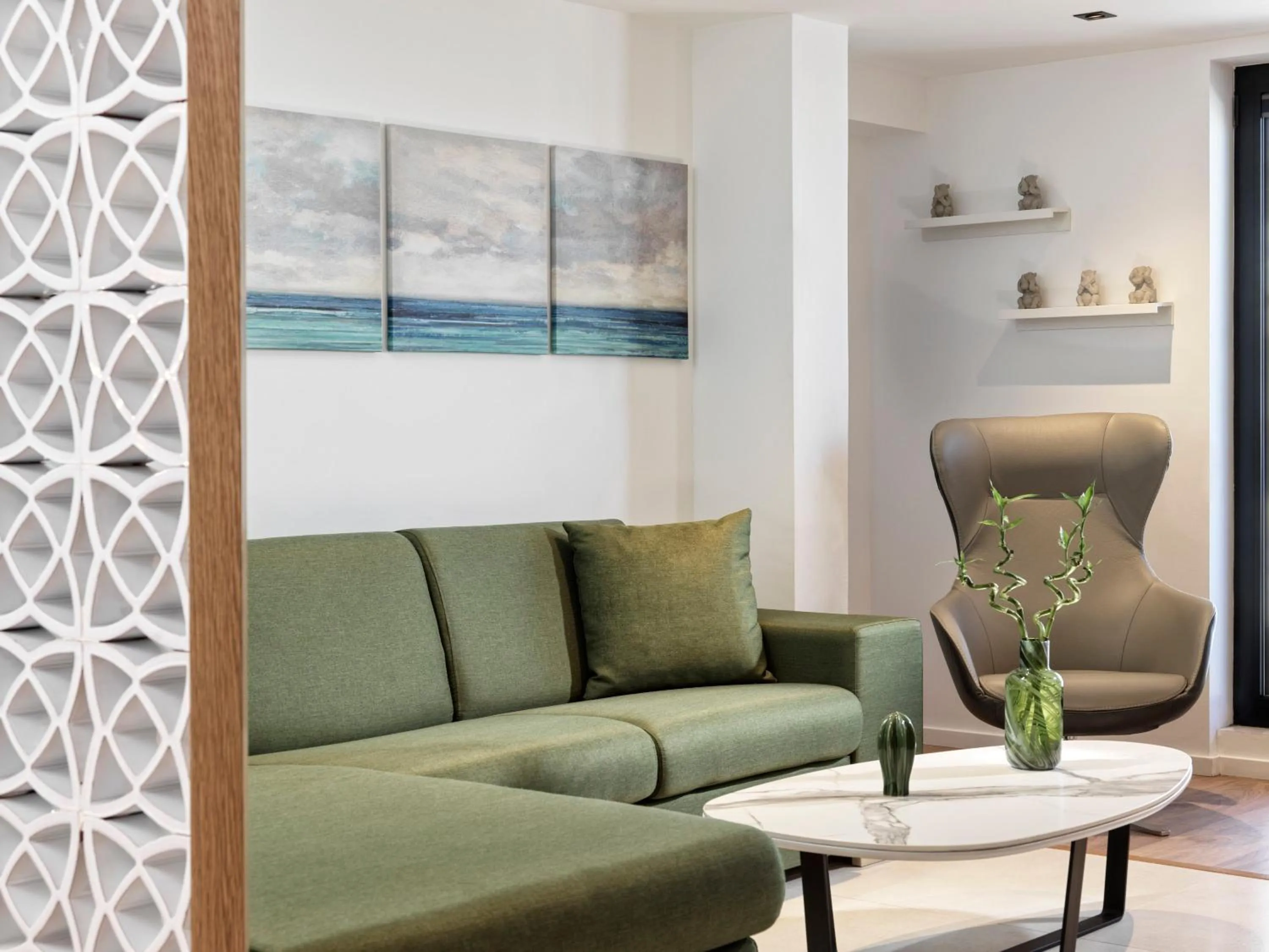 Seating area in Kolonaki 8 - Design Suites & Lofts