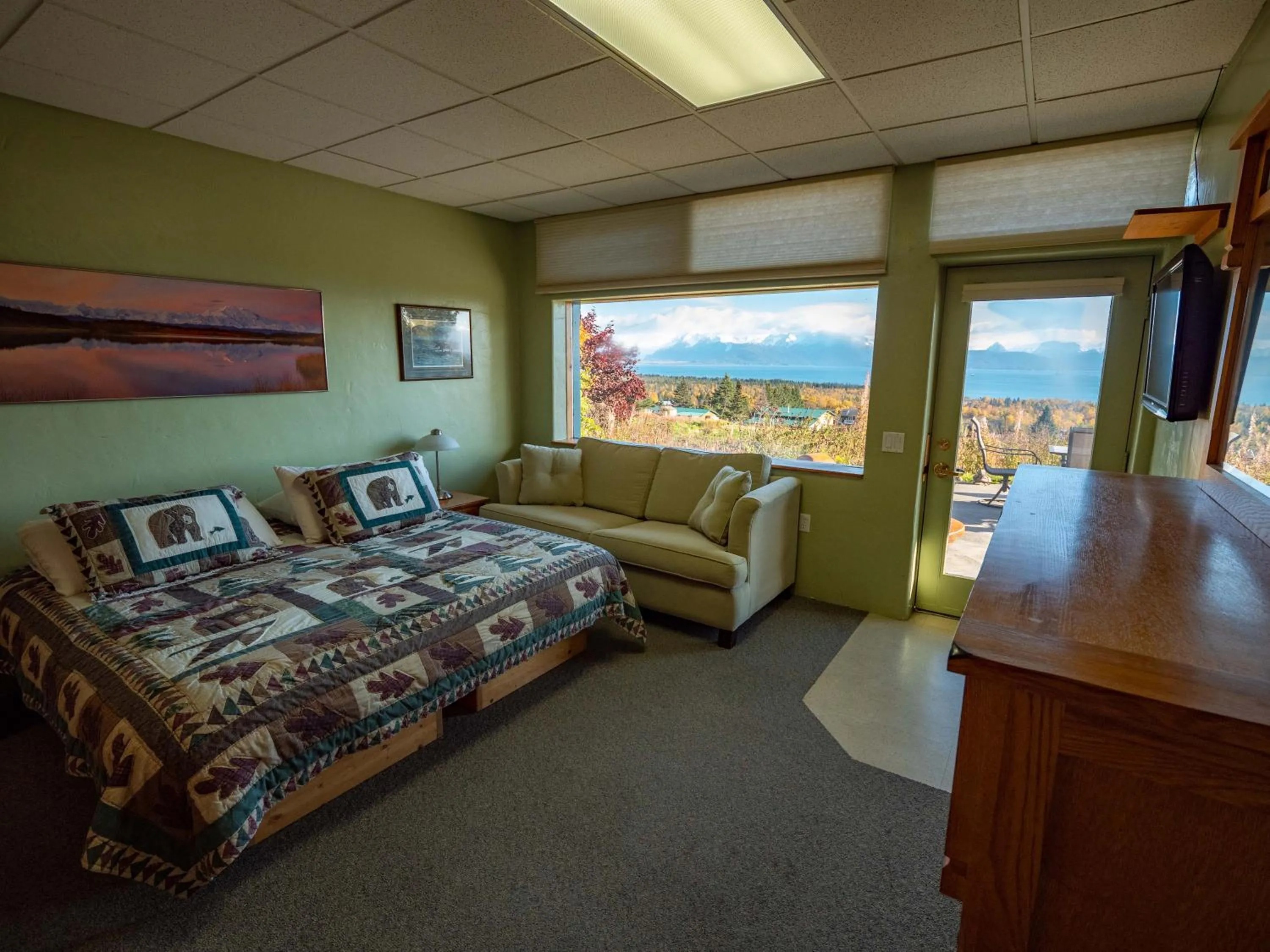 Bedroom in Good Karma Inn