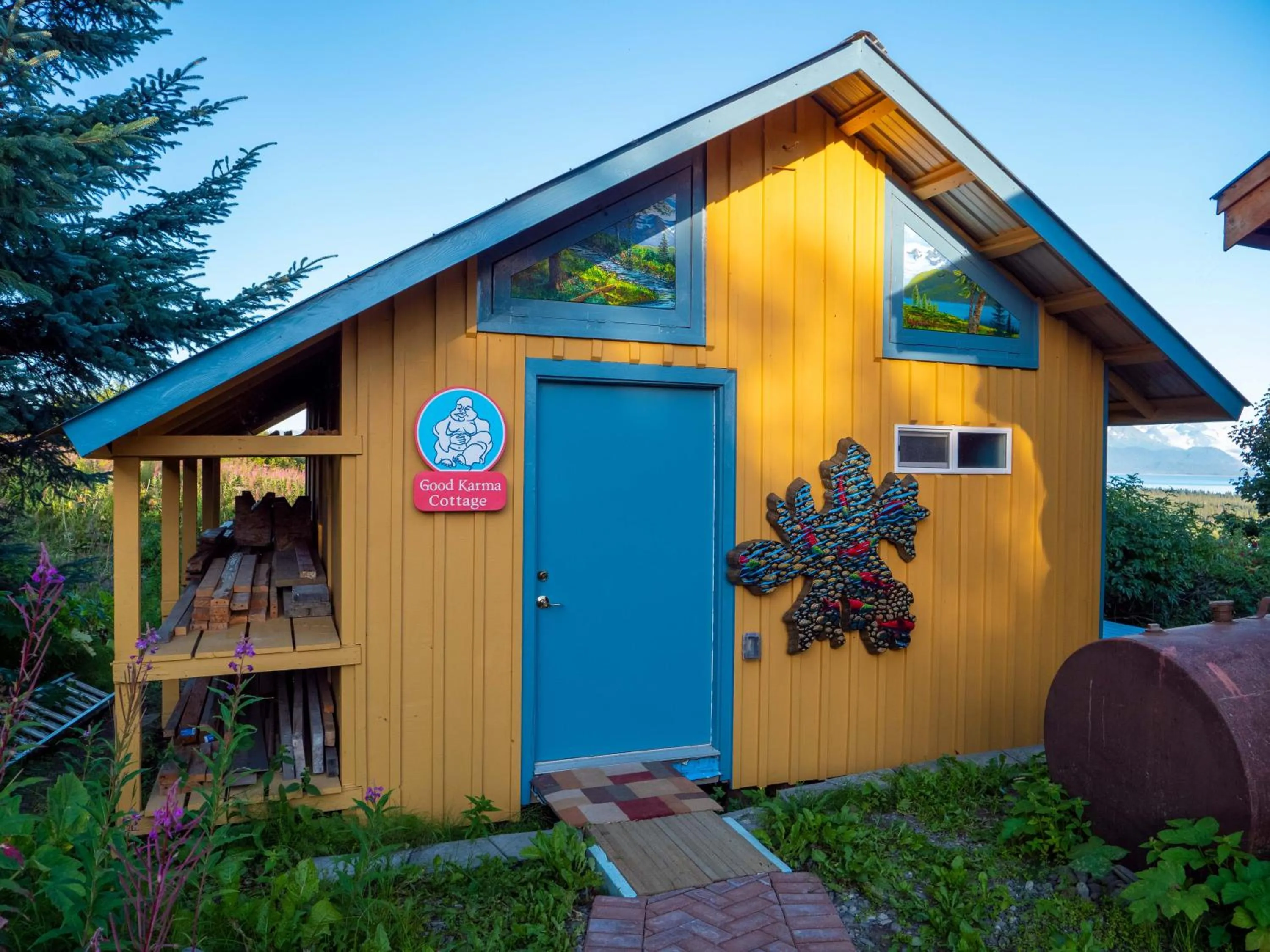 Property building in Good Karma Inn