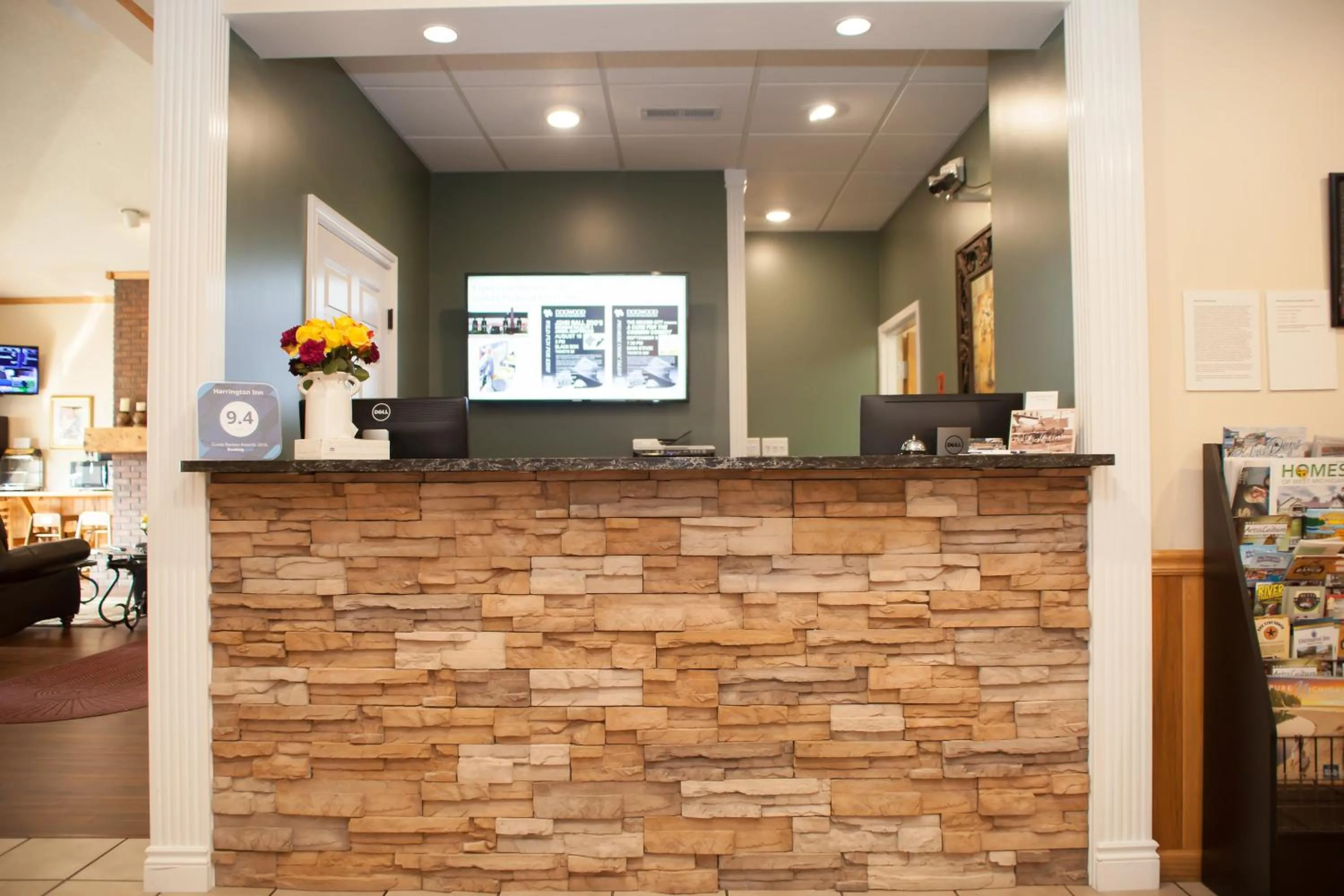 Lobby or reception in Harrington Inn