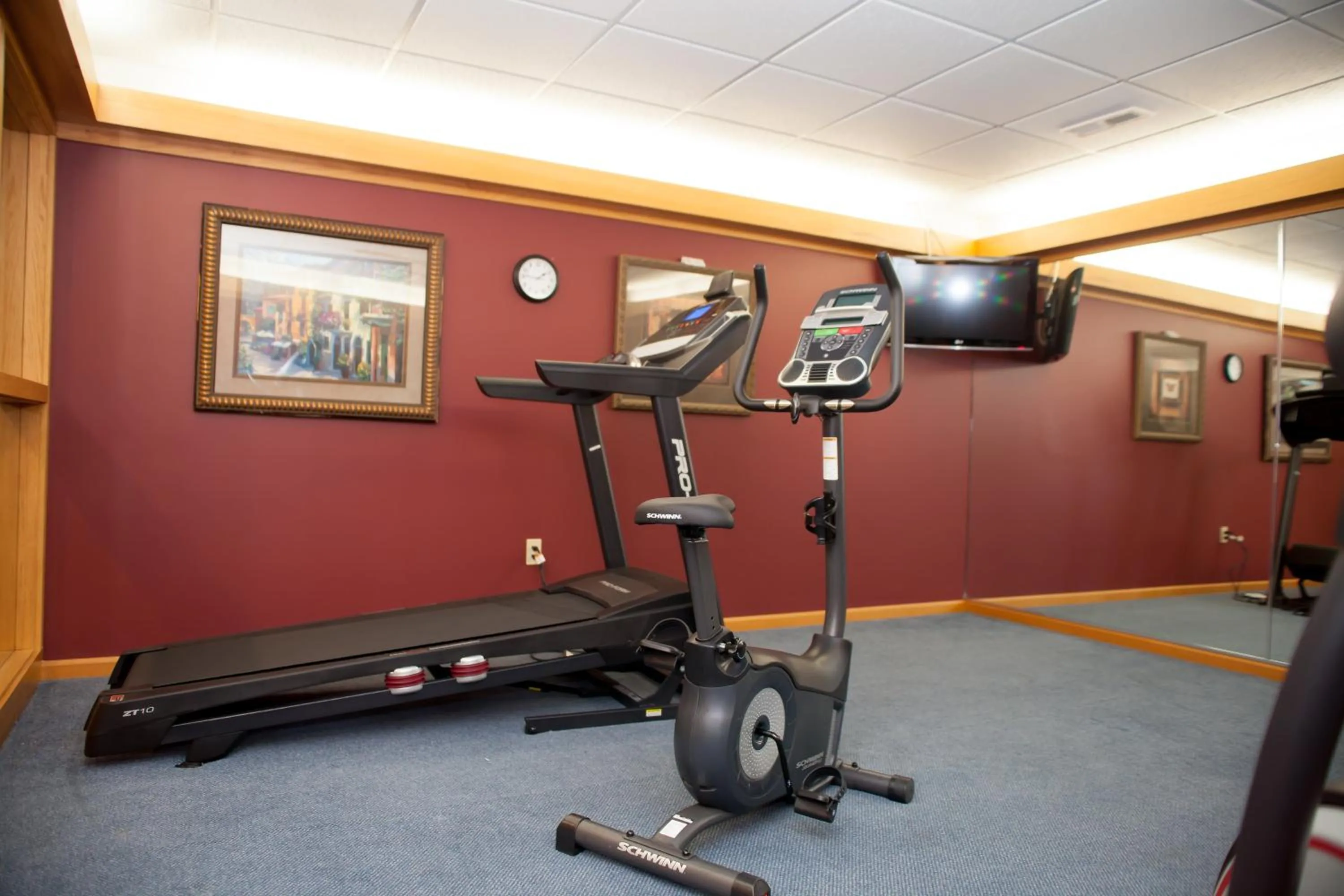 Fitness centre/facilities in Harrington Inn