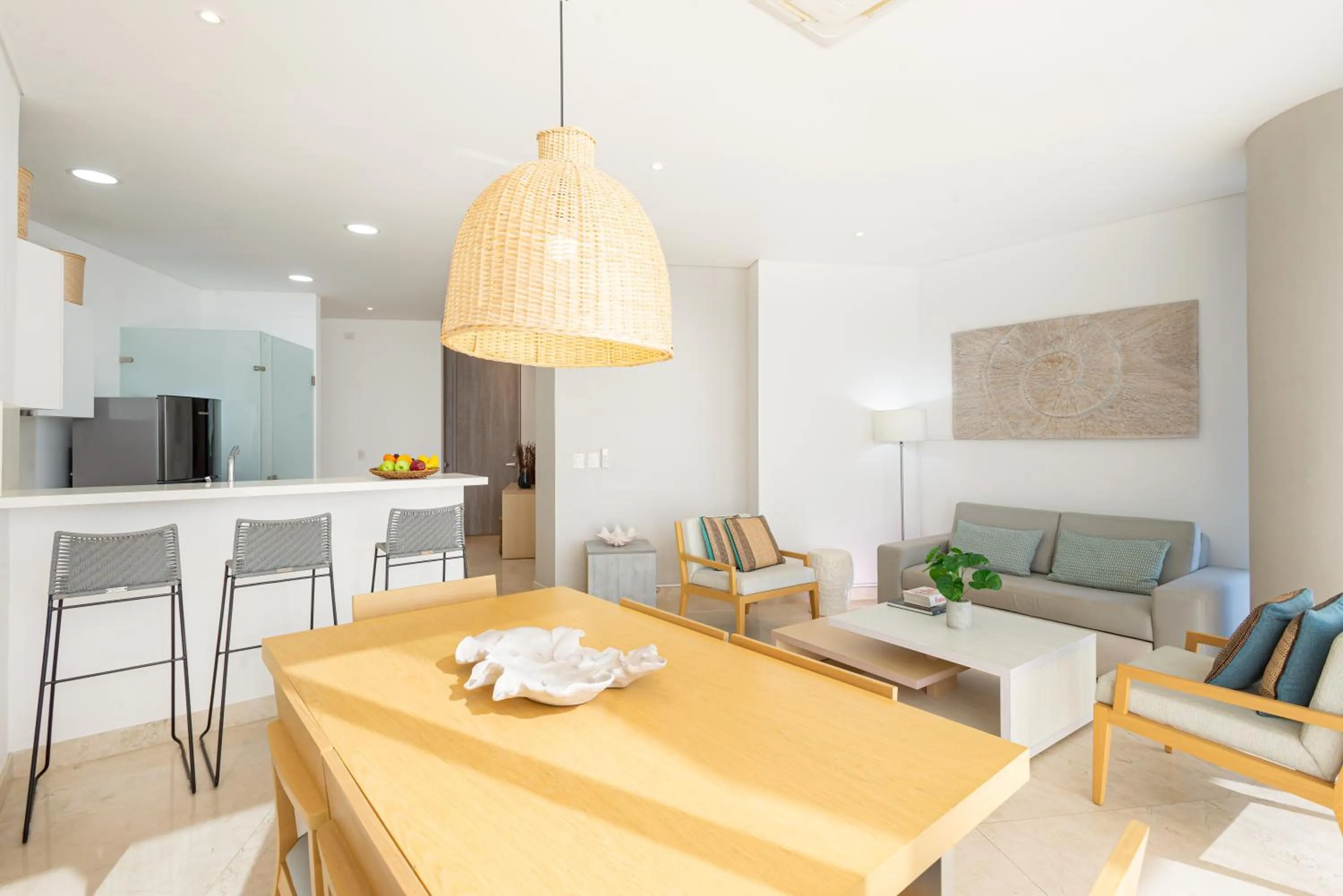 Living room in Grand Marina Suites Santa Marta