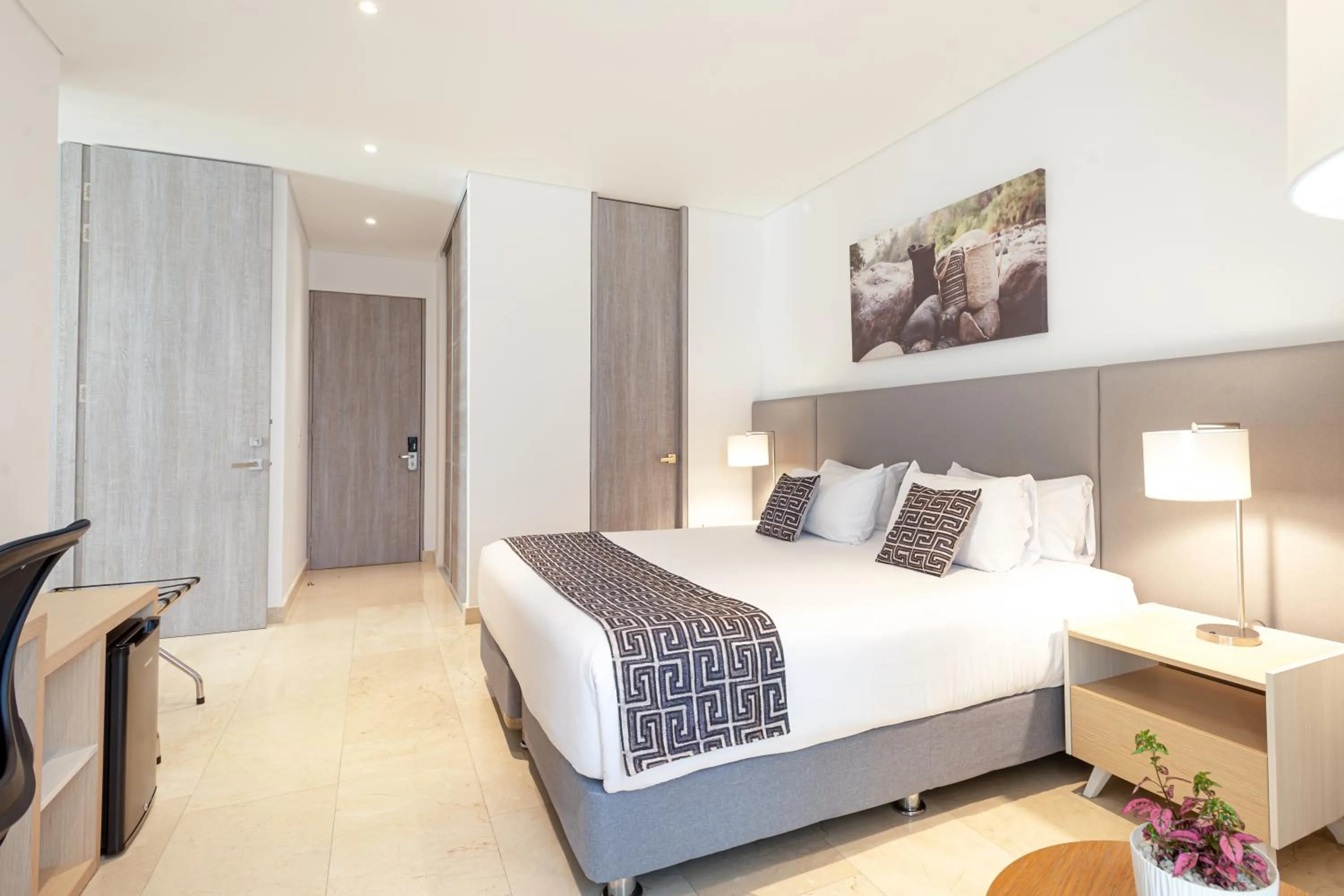 Bed in Grand Marina Suites Santa Marta