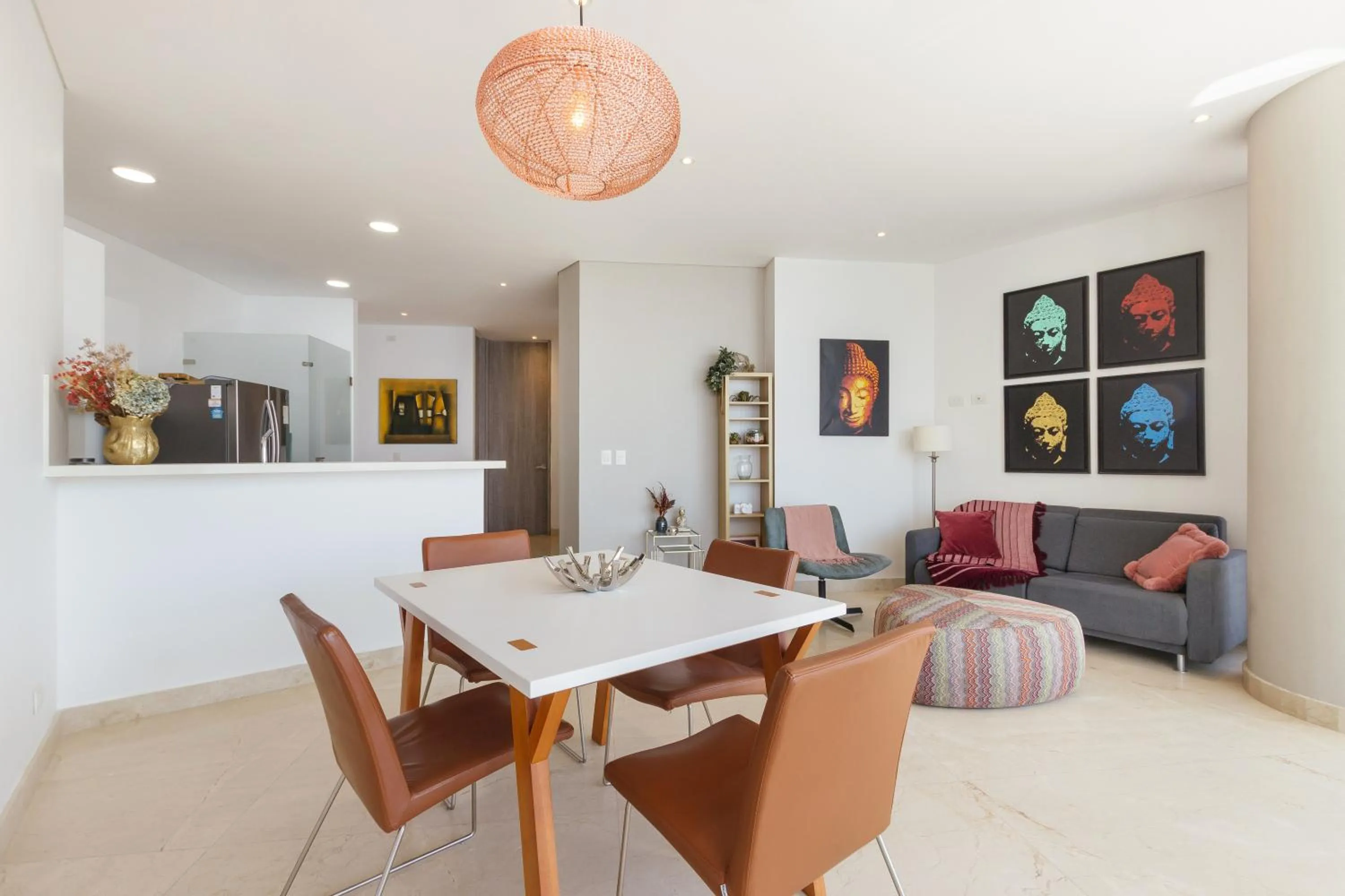 Living room in Grand Marina Suites Santa Marta