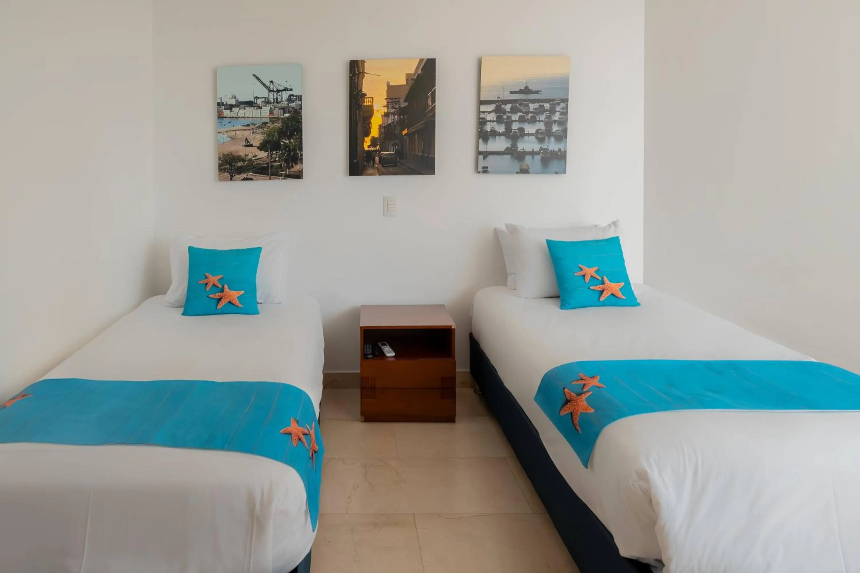 Bed in Grand Marina Suites Santa Marta