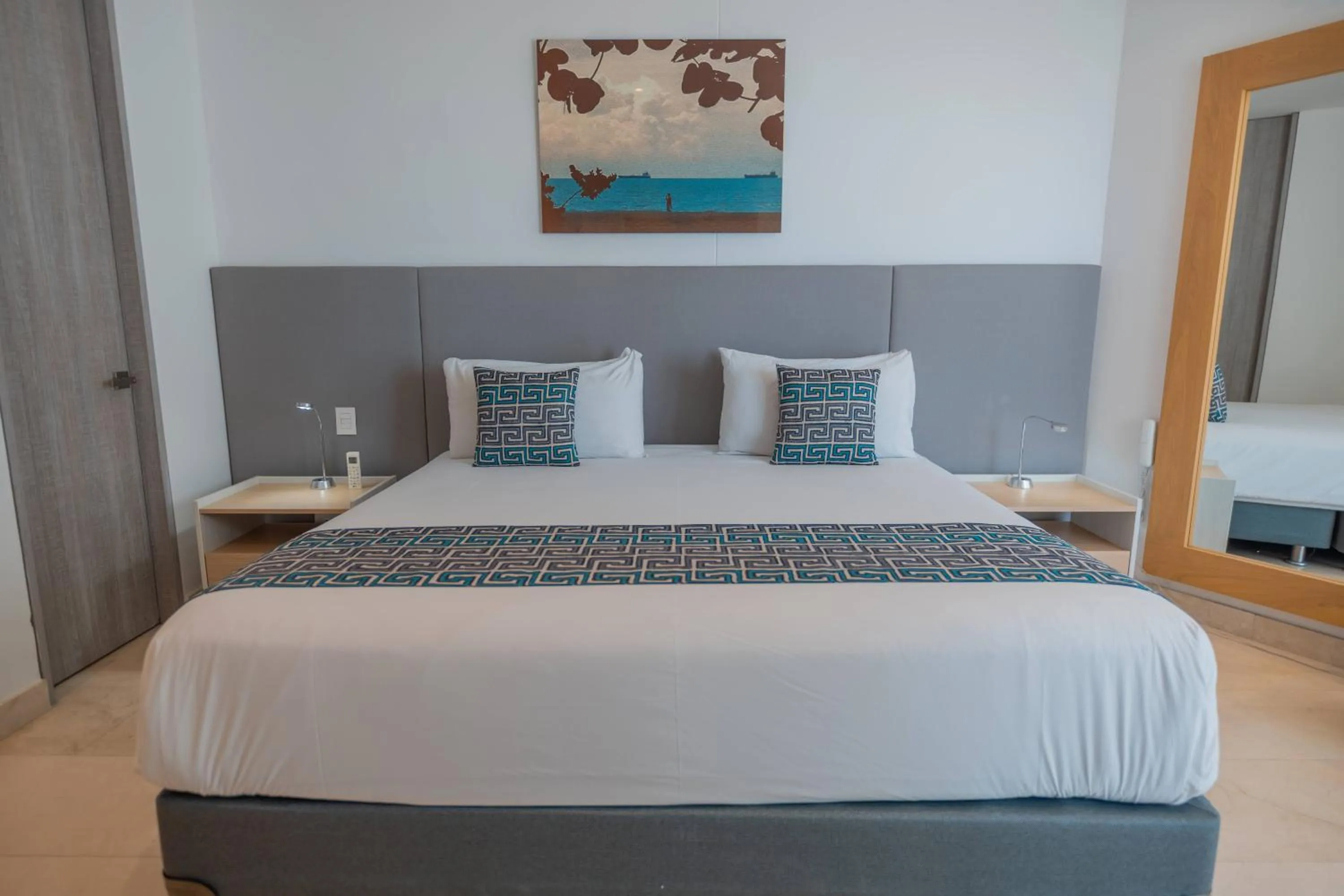Bed in Grand Marina Suites Santa Marta