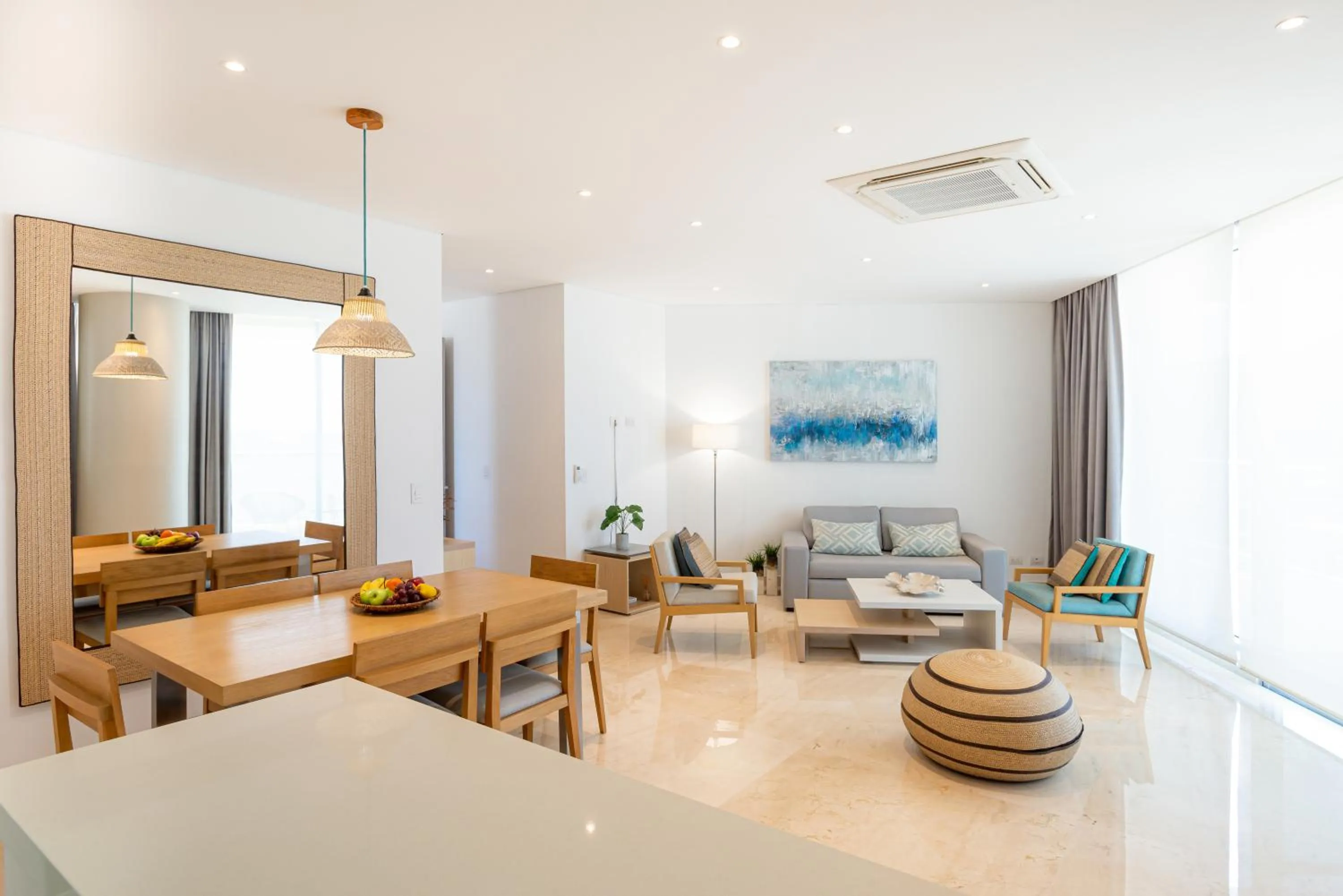 Living room in Grand Marina Suites Santa Marta