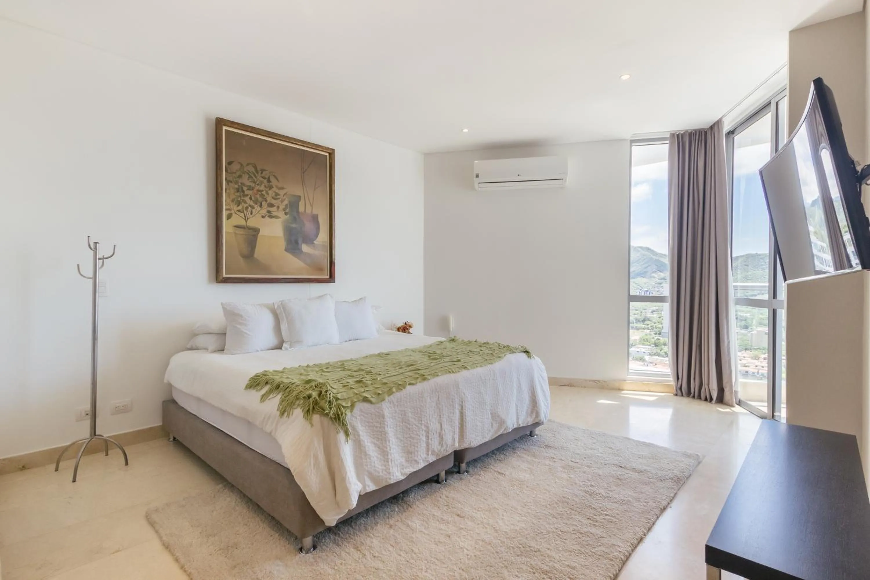 Bed in Grand Marina Suites Santa Marta