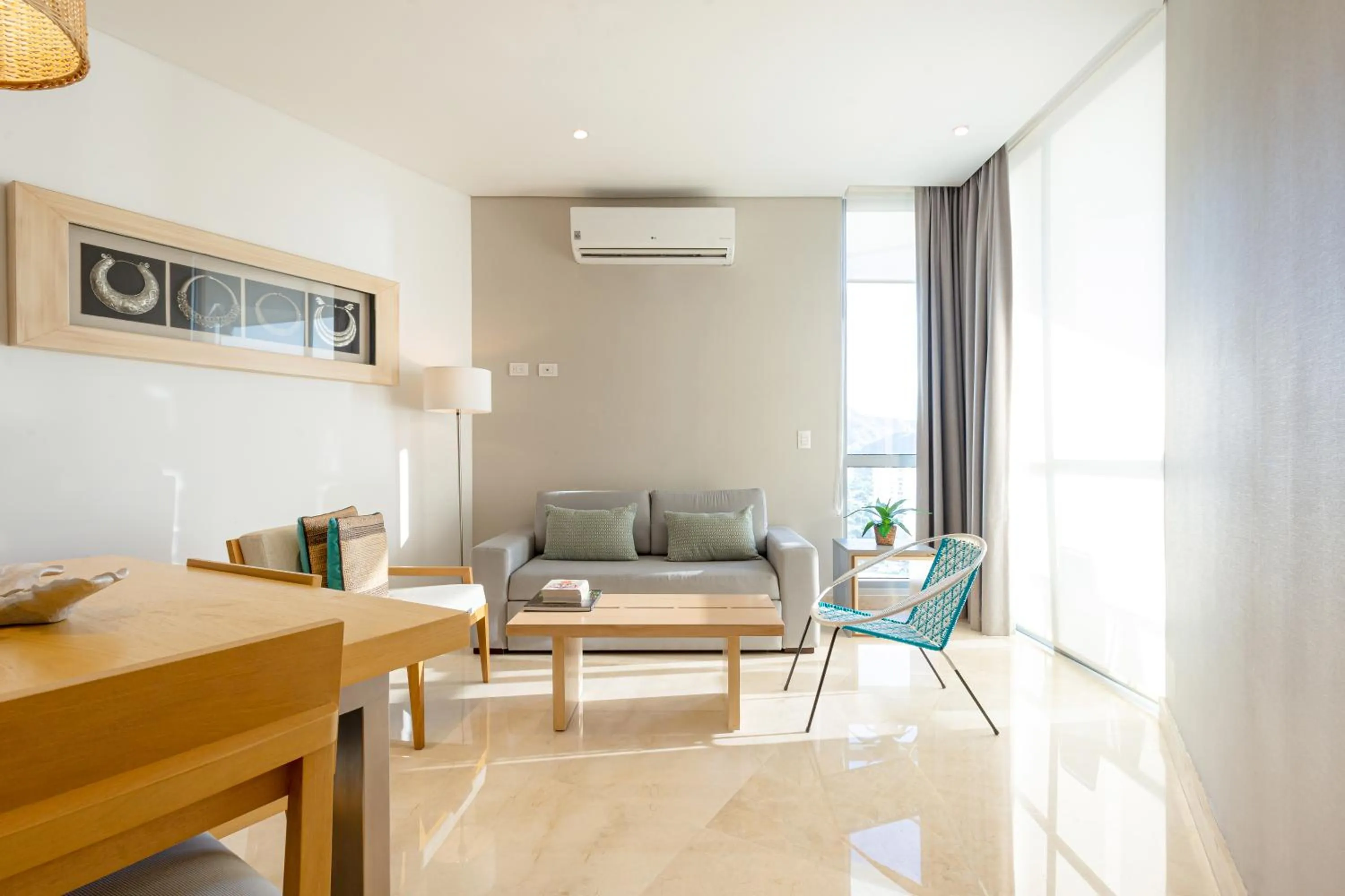 Living room in Grand Marina Suites Santa Marta