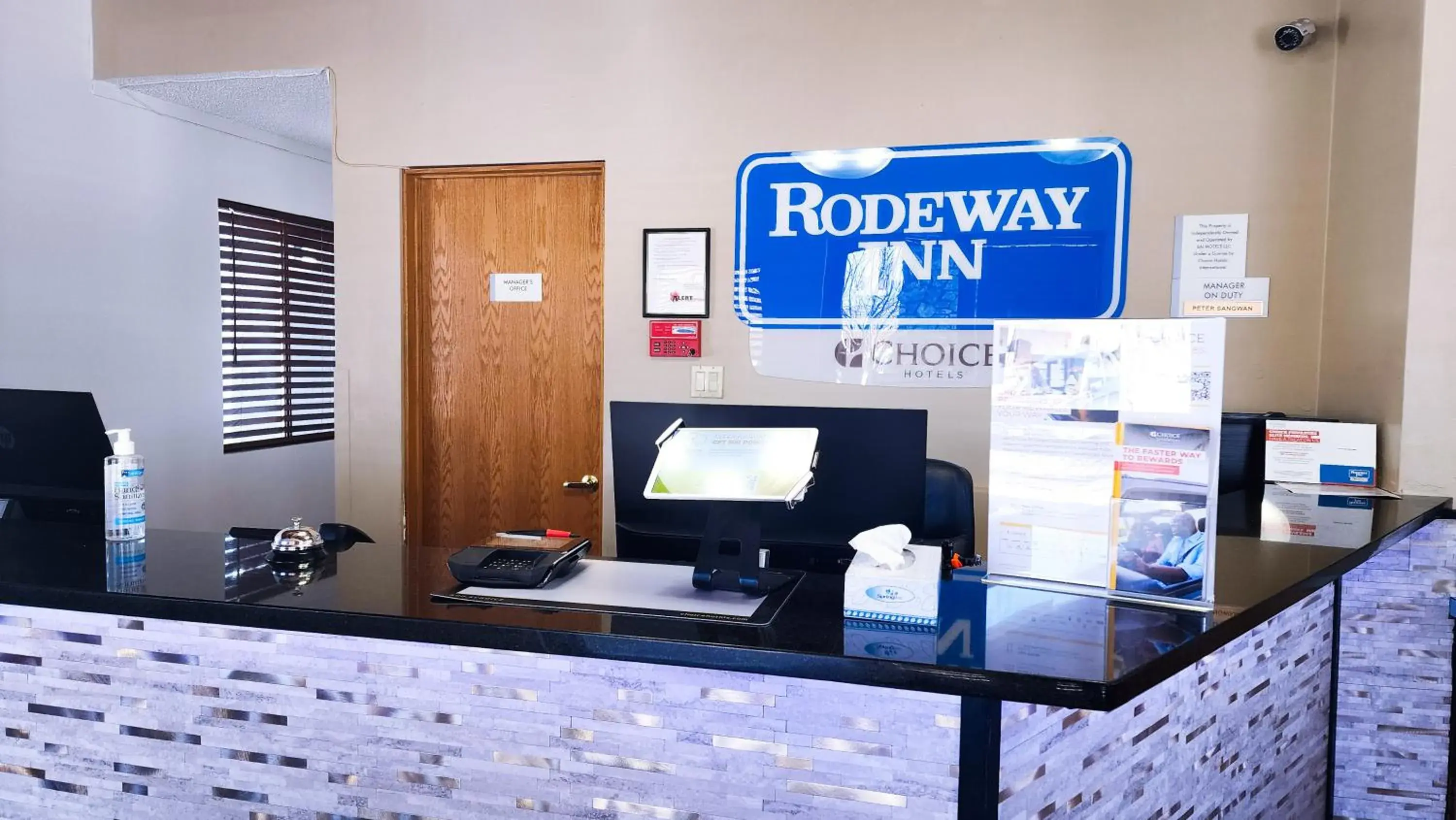 Lobby or reception in Rodeway Inn Lobby or reception in Rodeway Inn