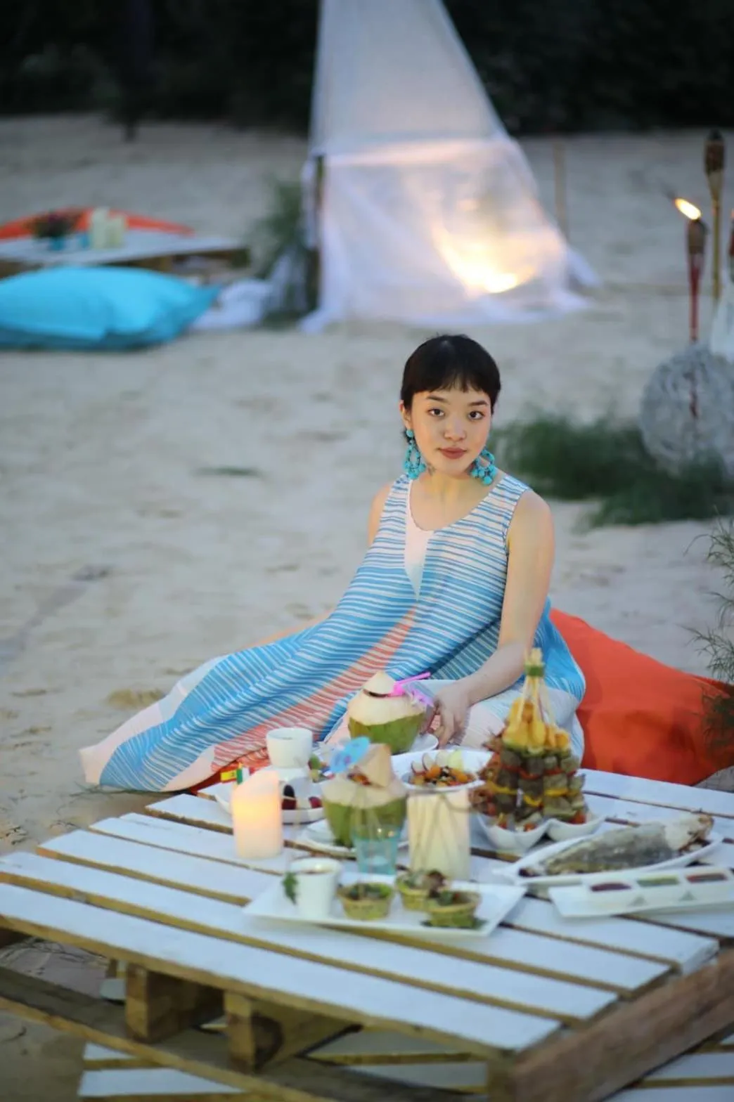 Beach in Dhevan Dara Beach Villa Kuiburi