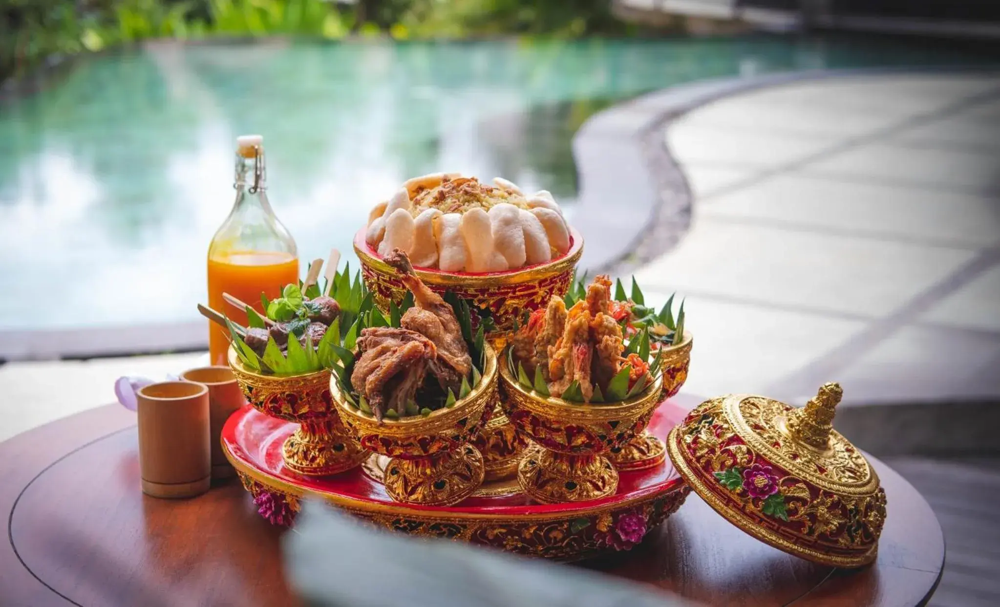 Food in Aksari Luxury Resort & Spa Ubud by Ini Vie Hospitality Food in Aksari Luxury Resort & Spa Ubud by Ini Vie Hospitality