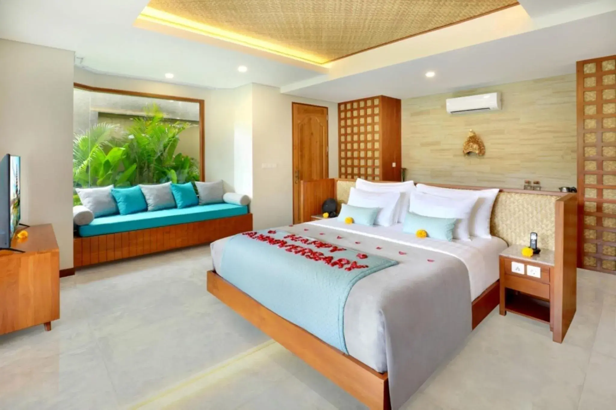 Decorative detail, Bed in Aksari Luxury Resort & Spa Ubud by Ini Vie Hospitality Decorative detail, Bed in Aksari Luxury Resort & Spa Ubud by Ini Vie Hospitality