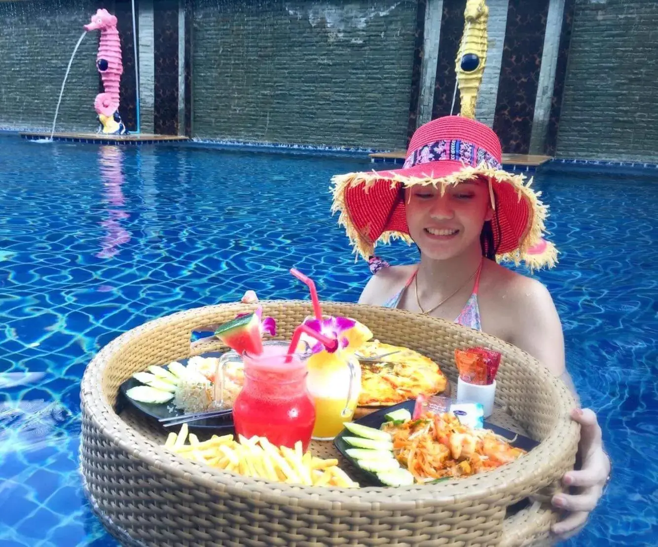 Swimming pool in Phi Phi Maiyada Resort Swimming pool in Phi Phi Maiyada Resort